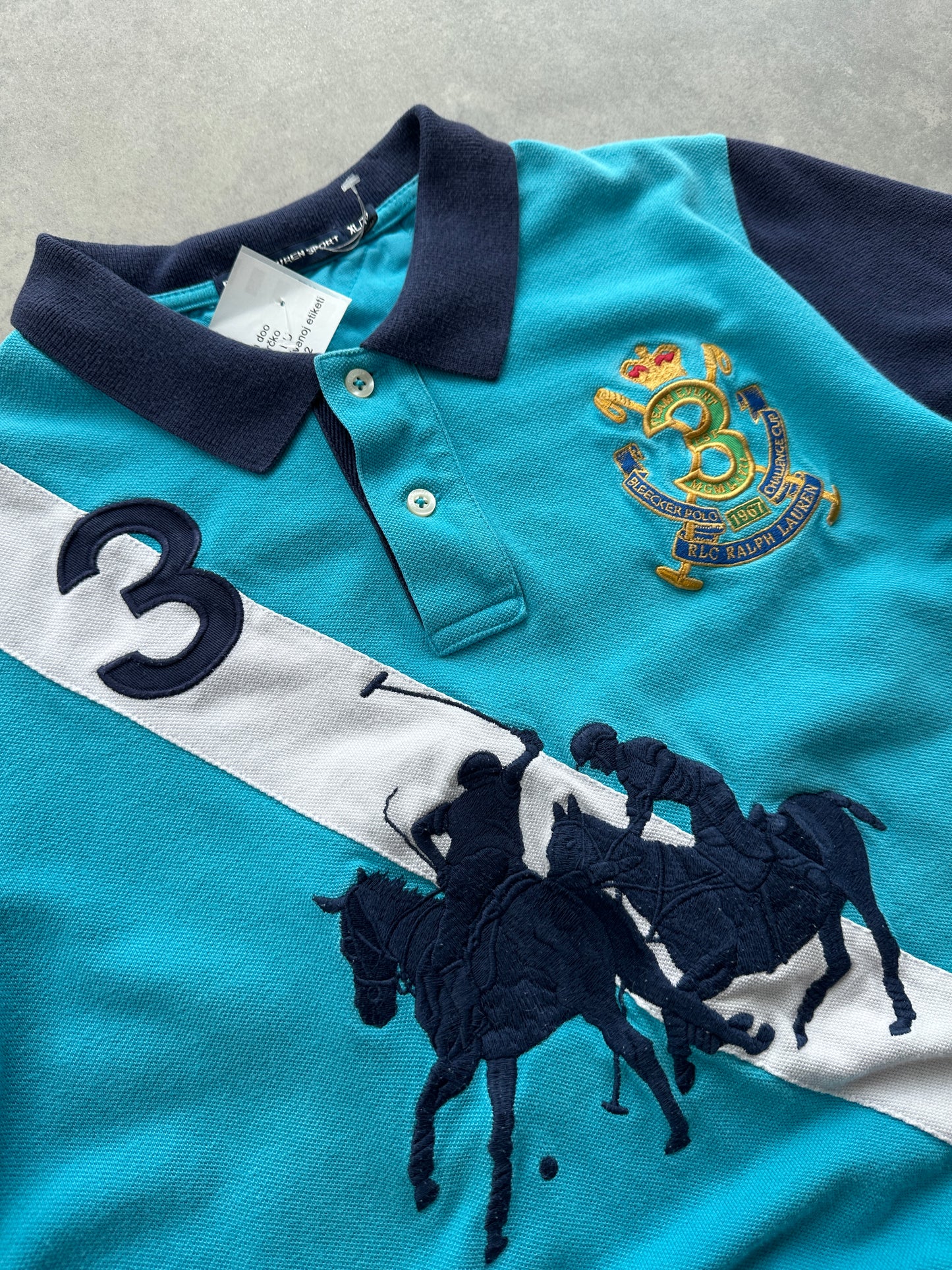 Ralph Lauren Sport 2000s ženska polo majica (XL)