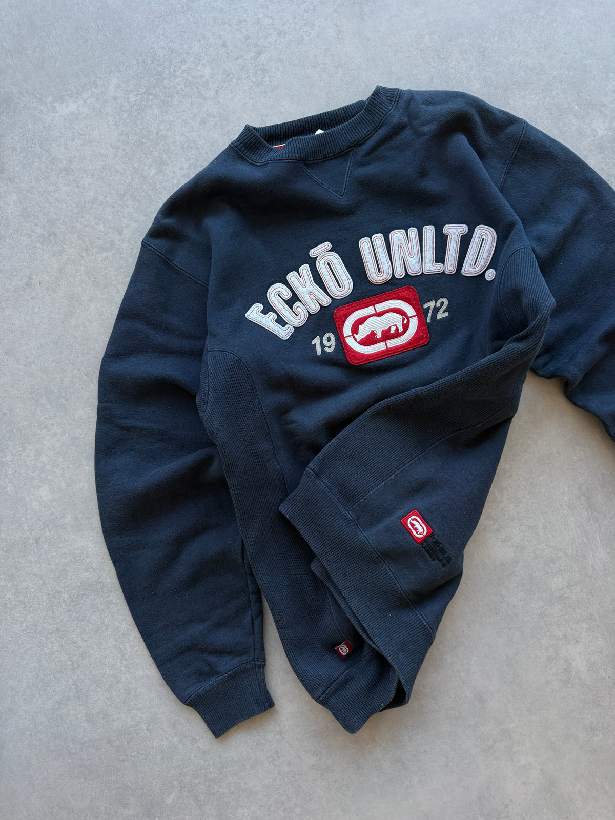 Ecko Unltd Y2K muška oversized heavy cotton dukserica (S)
