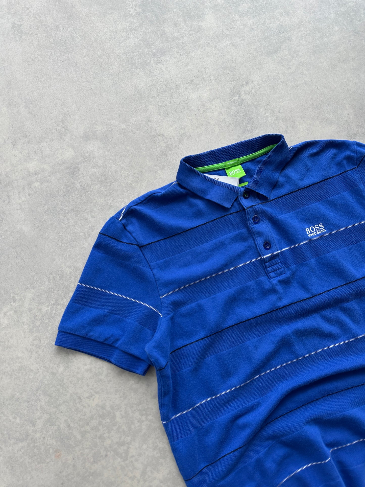 Hugo Boss muška plava majica (M)