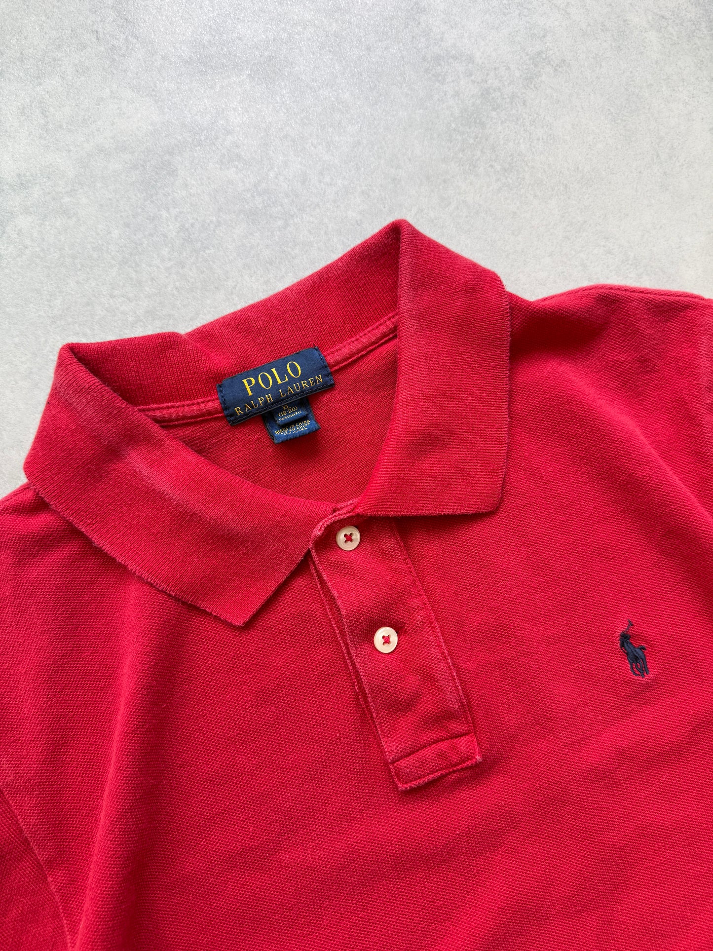 Polo by Ralph Lauren muška crvena polo majica (S)