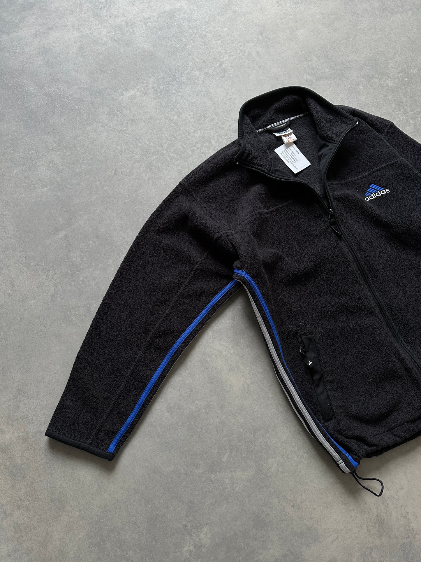 Adidas 90s muška crno plava fleece dukserica (L)