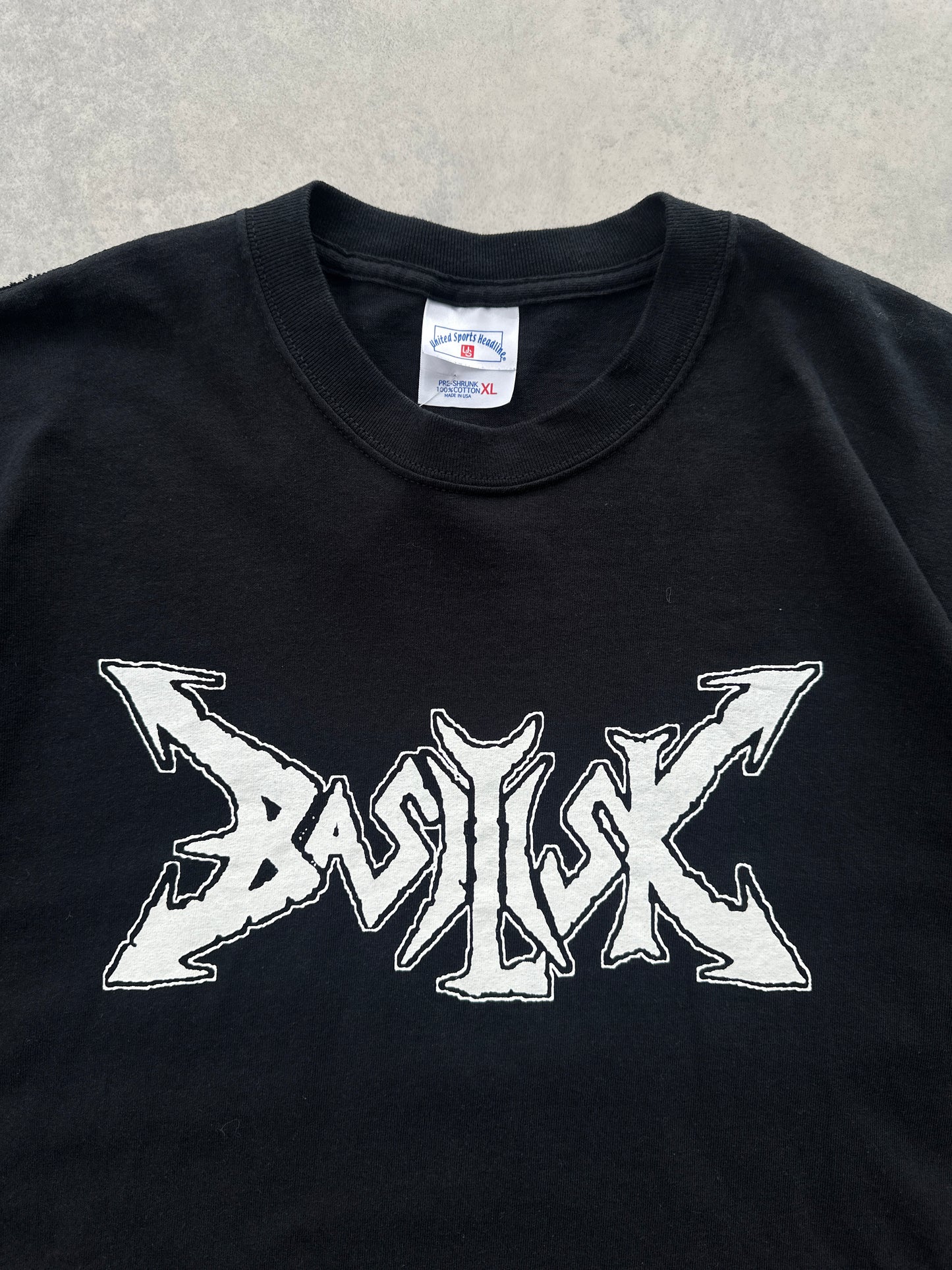 Basilisk muška retro bend majica (XL)