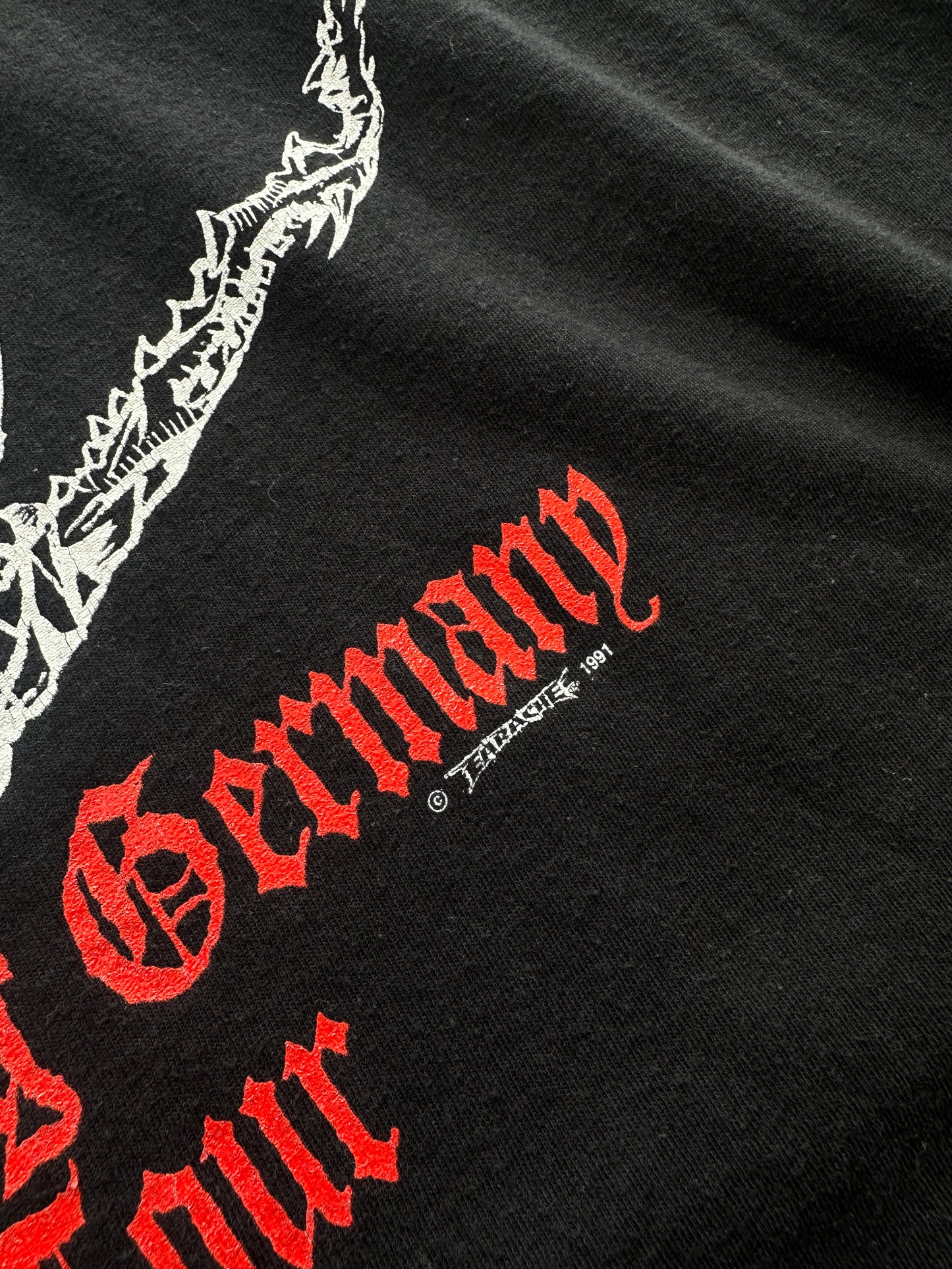 Entombed 1991 vintage muška bend majica (XL)