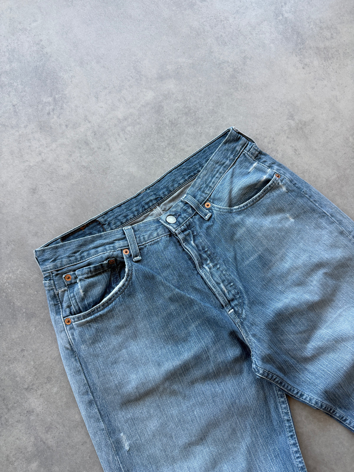 Levis 501 muške svijetlo plave farmerke (32x34)