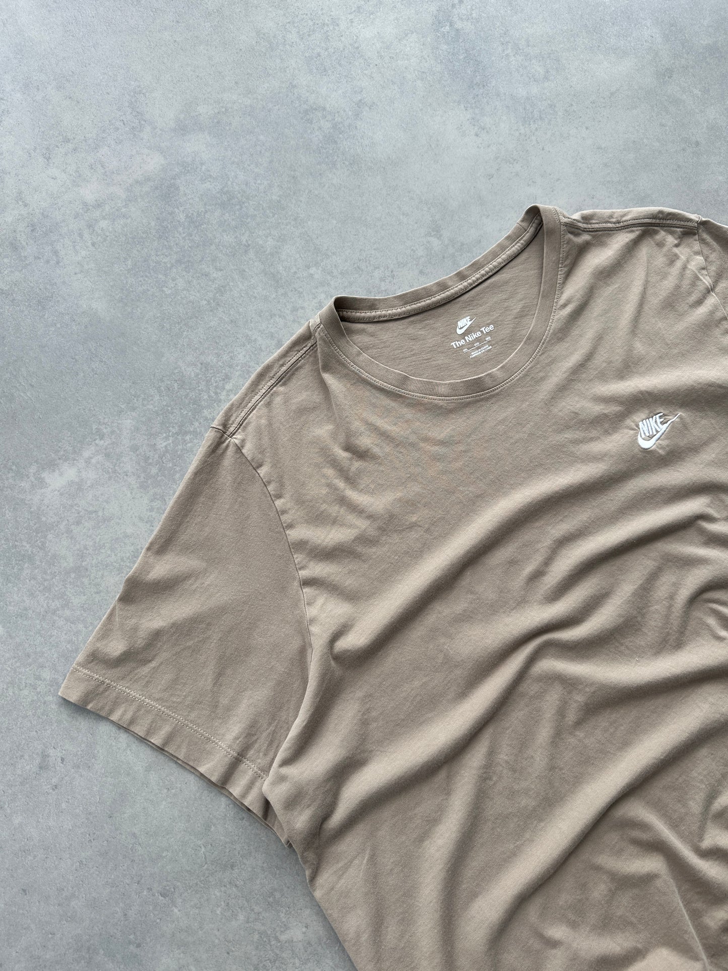 Nike muška basic smedja majica (3XL)