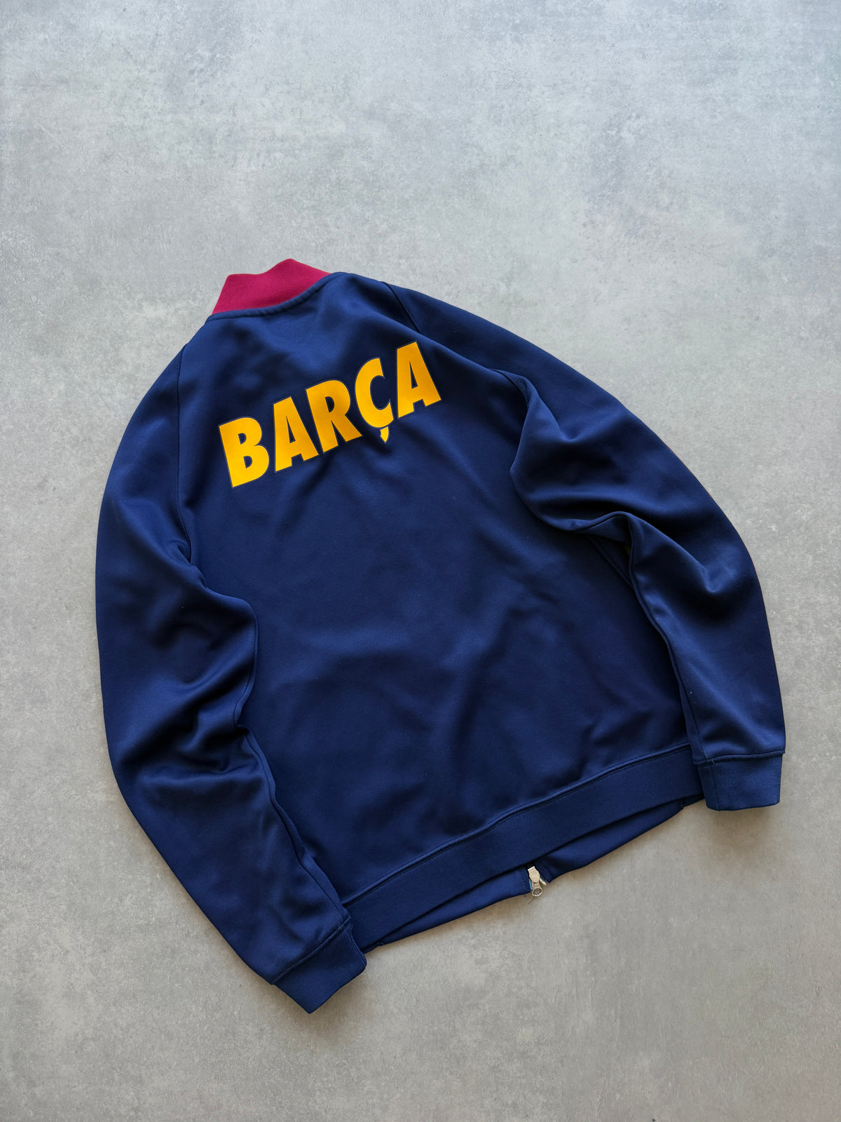 Nike x FC Barcelona muška navy plava zip dukserica (M)