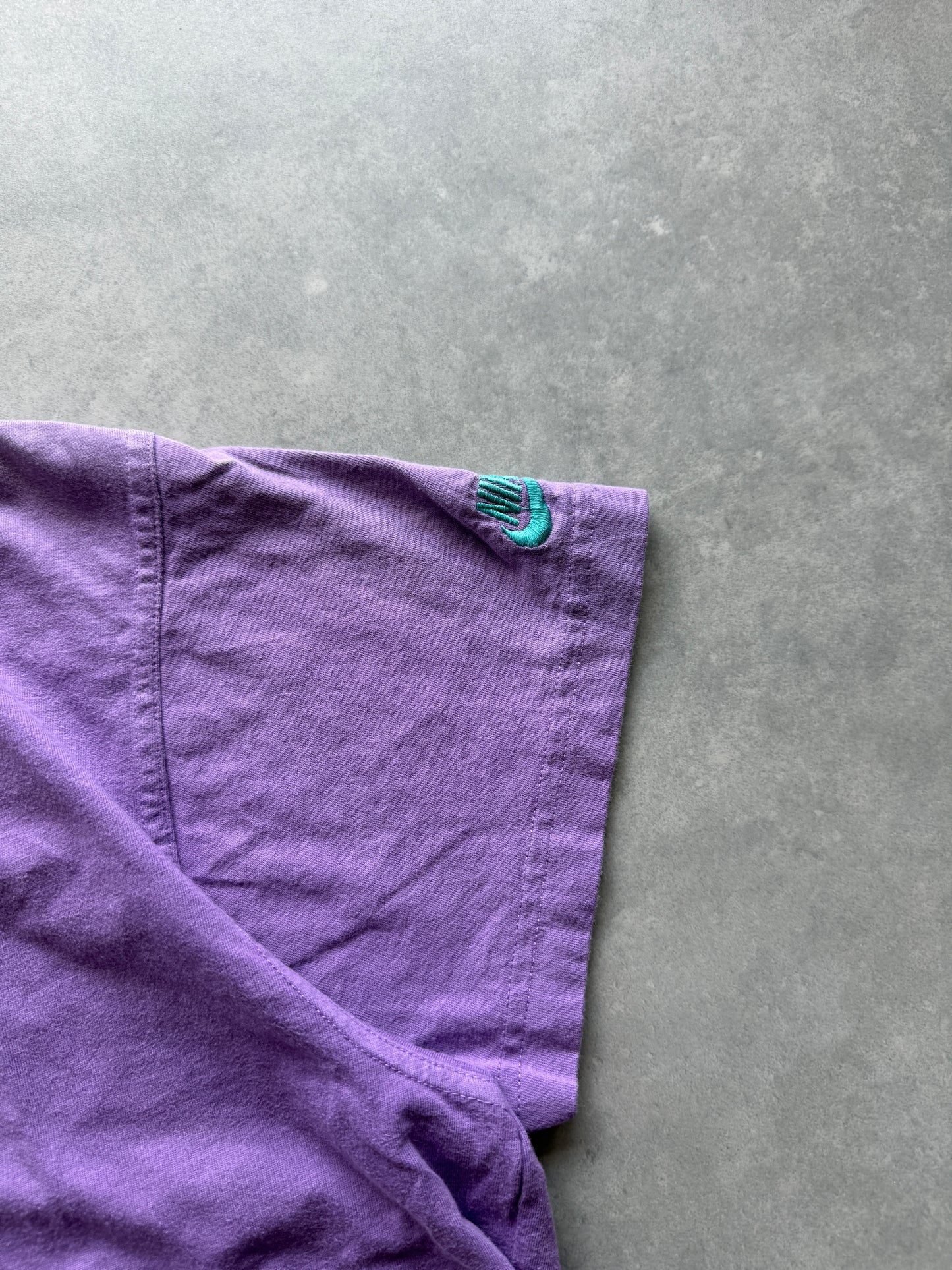 Nike vintage 90s ženska oversized polo majica (M)