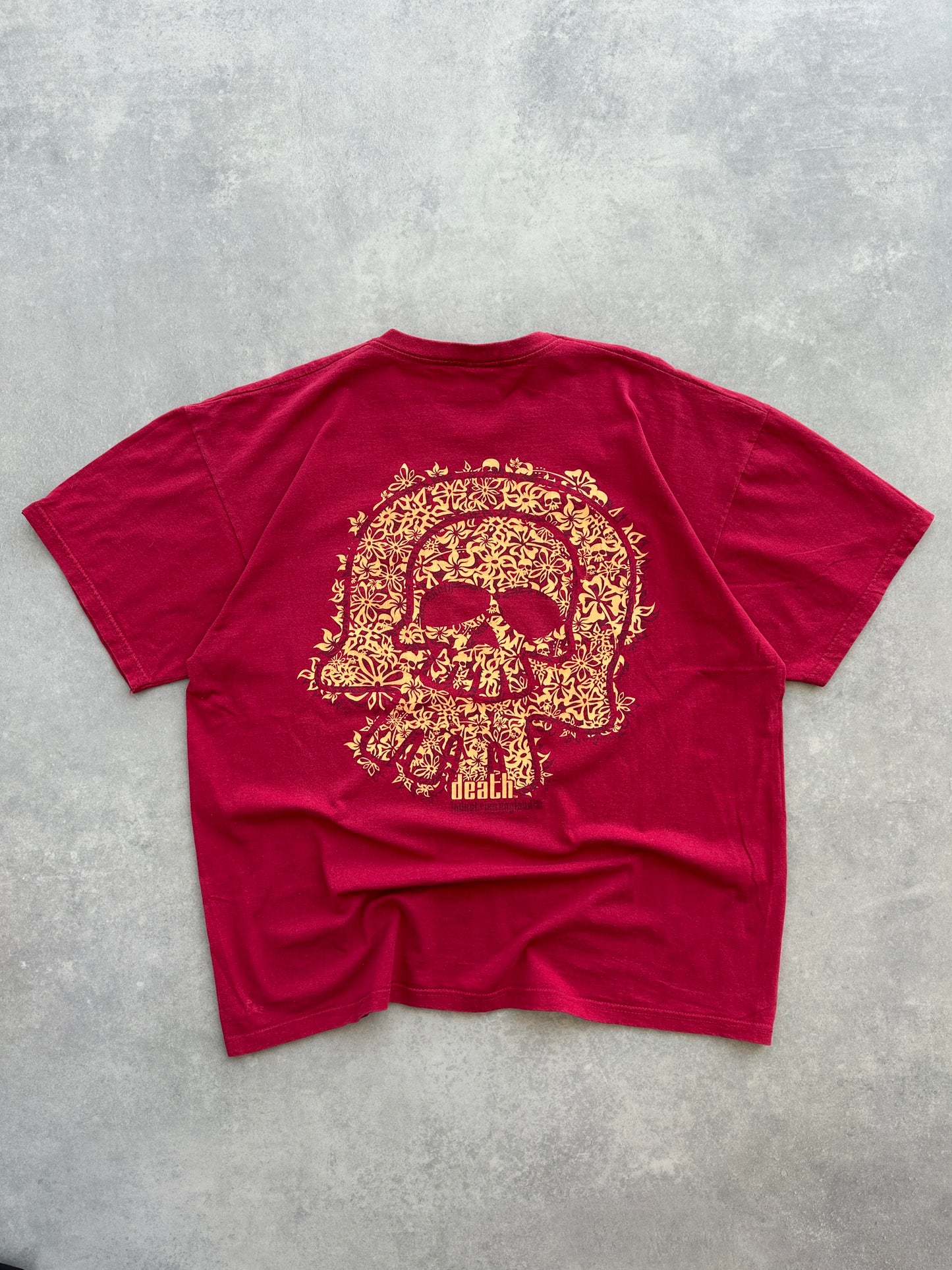 Death Industries 2000s vintage muška majica (XXL)