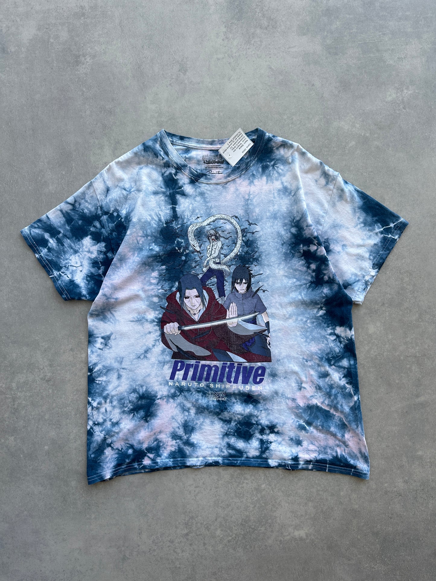 Primitive Naruto muška tiedye majica (L)