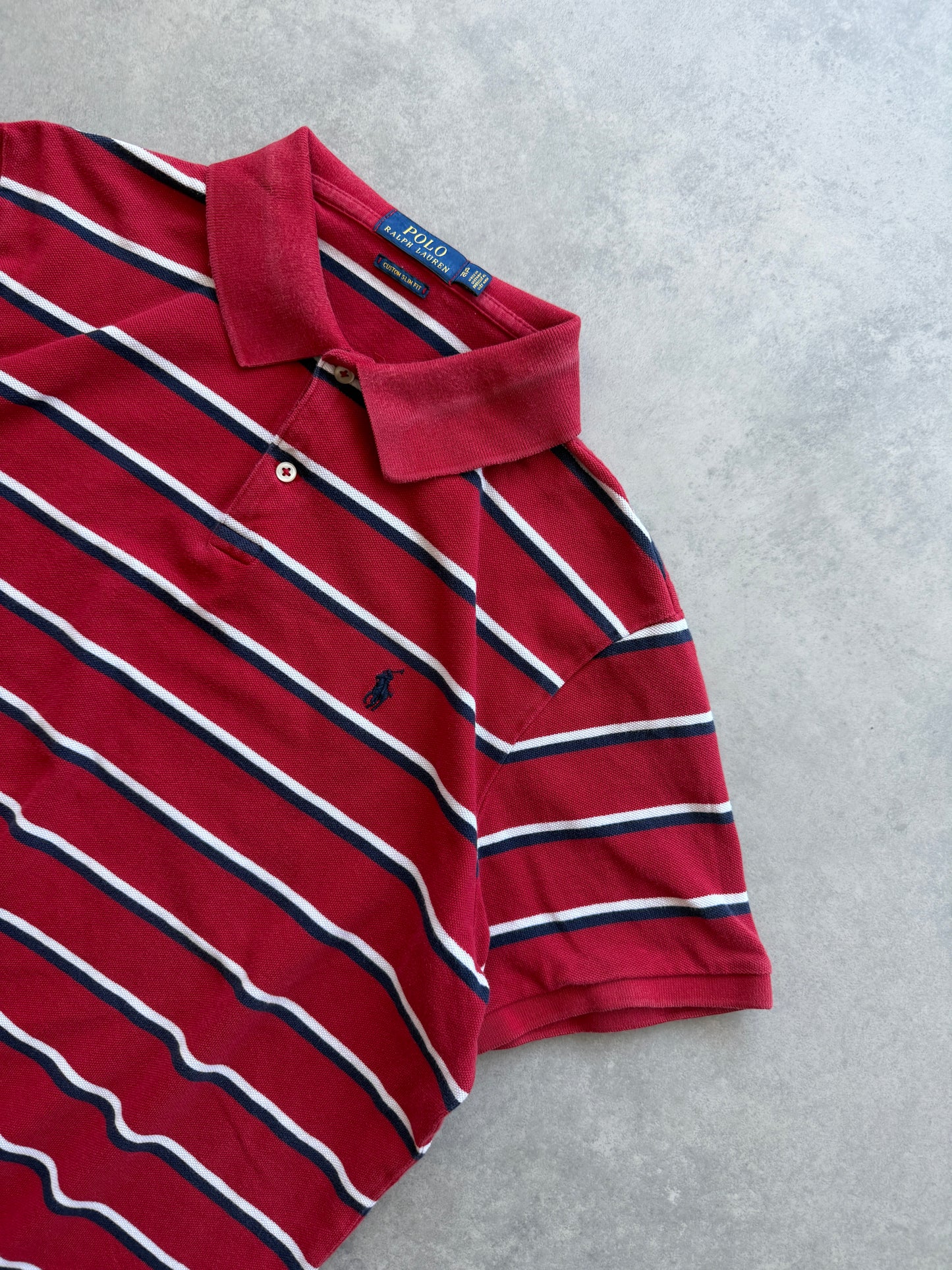 Polo by Ralph Lauren muška retro prugasta polo majica (XL)