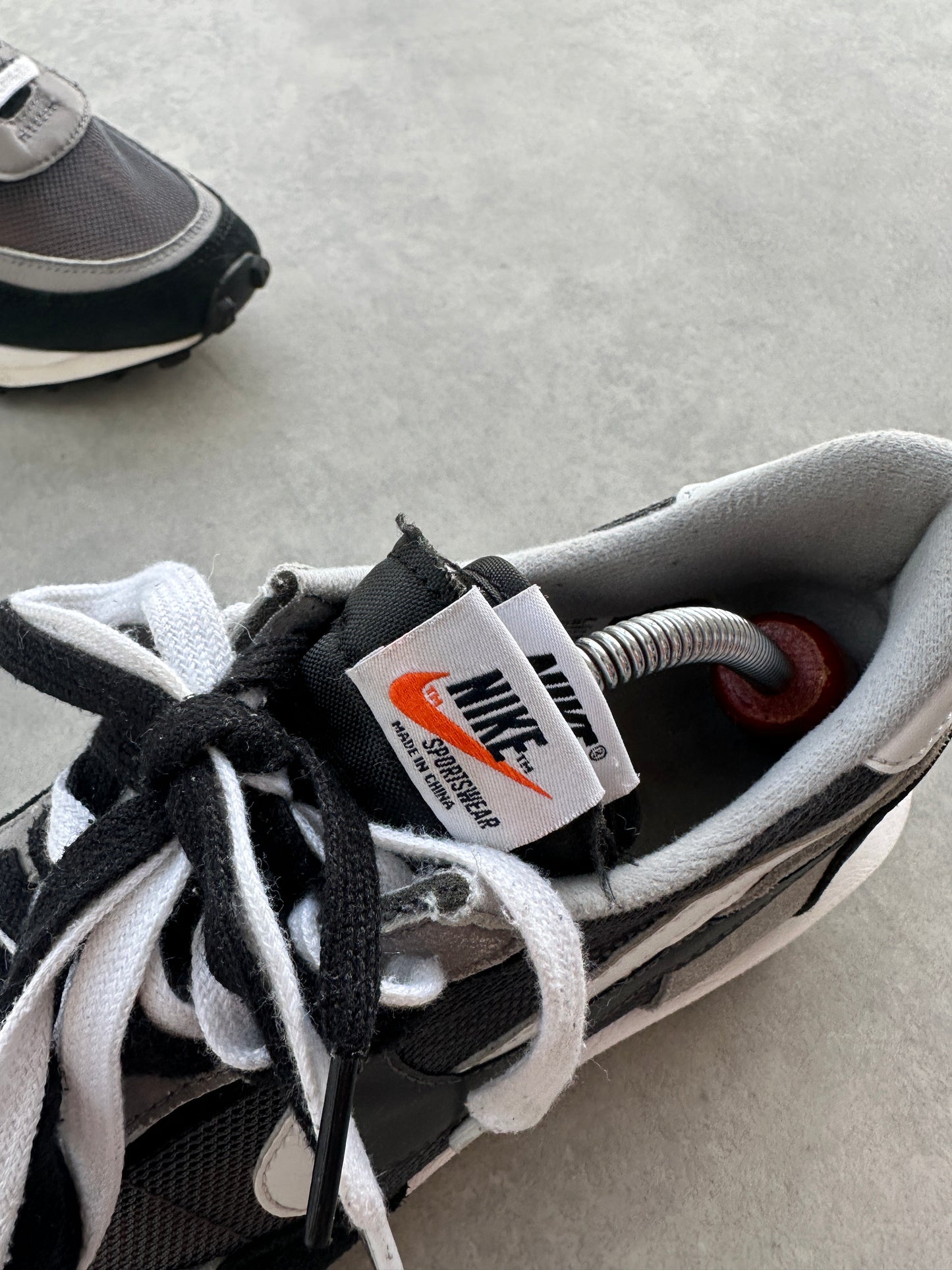Nike x Sacai LDV Waffle Black/White muške patike (43)