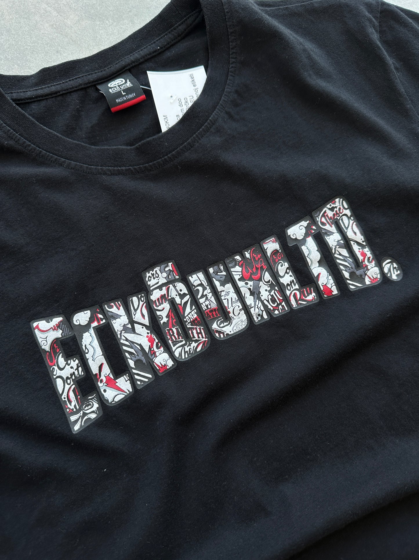 Ecko Unltd 2000s muška crna majica (L)