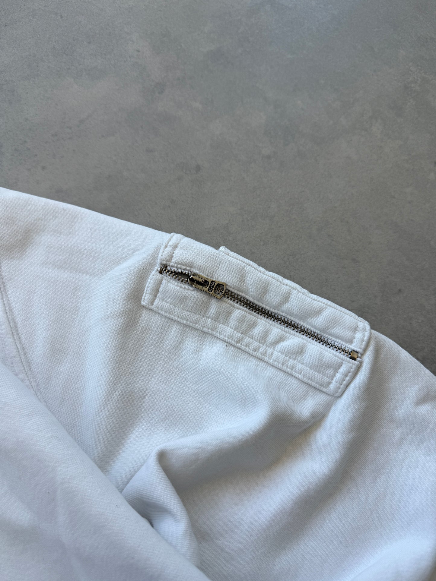 Alpha Industries muška bijela dukserica (XXL)