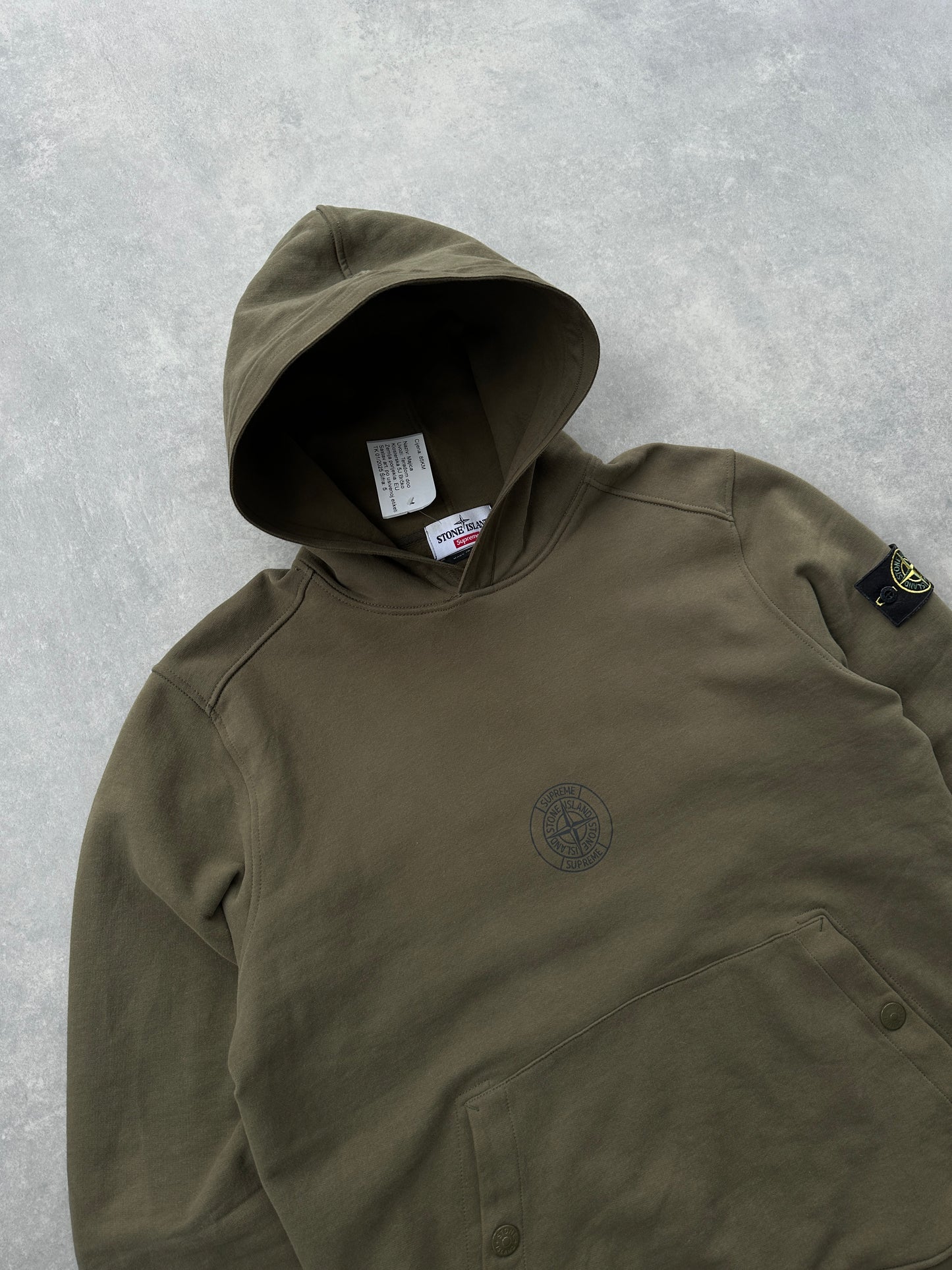 Stone Island x Supreme muška dukserica (XL)