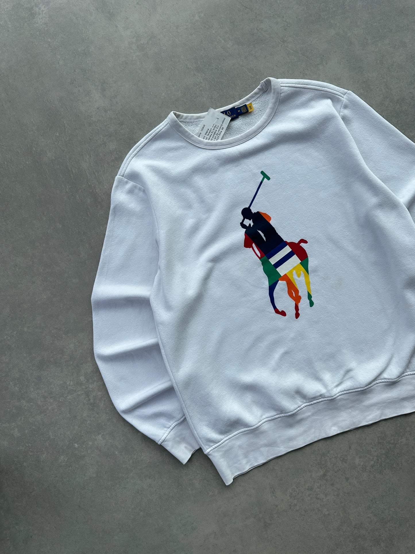 Polo by Ralph Lauren muška bijela dukserica (M)