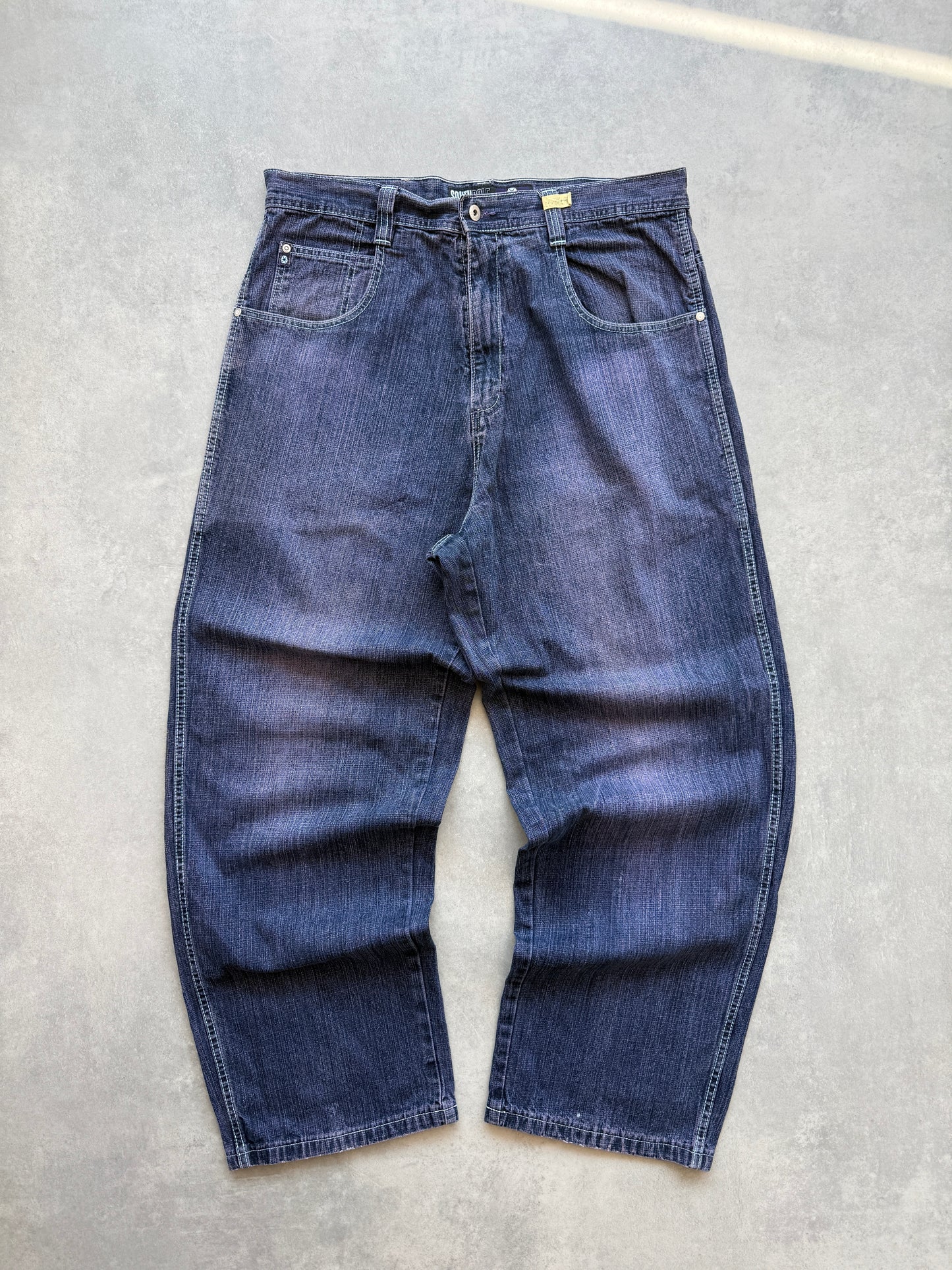 Southpole Y2K muške baggy farmerke (38)