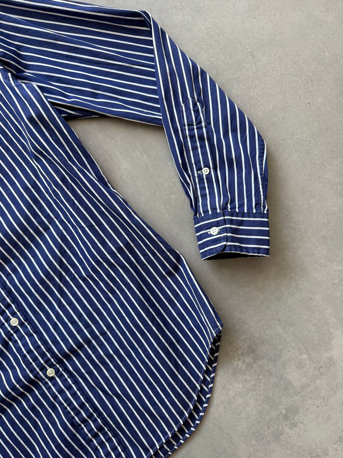 Polo by Ralph Lauren muška plava prugasta košulja (S)