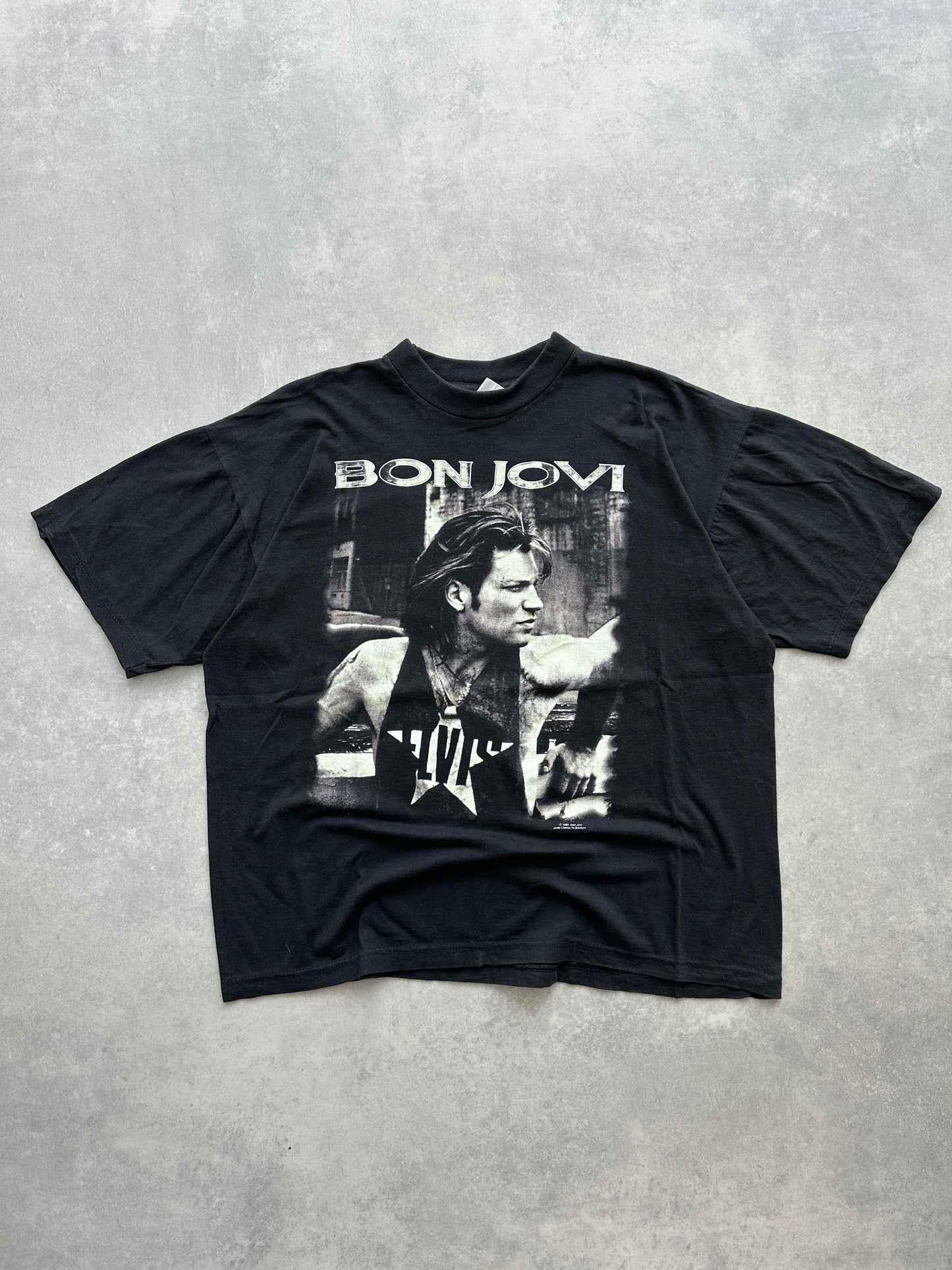 Bon Jovi World Tour 93 muška majica (XL)
