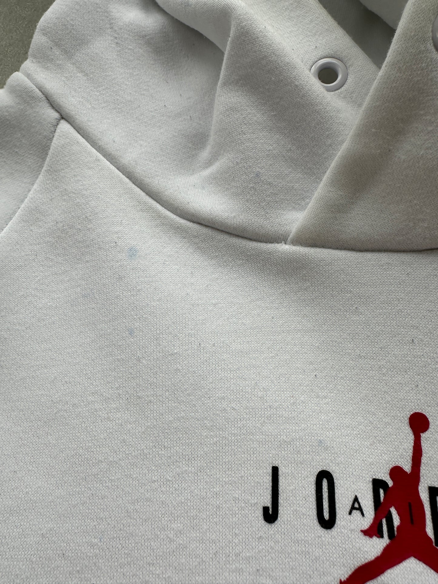 Nike Air Jordan muška bijela dukserica (S)