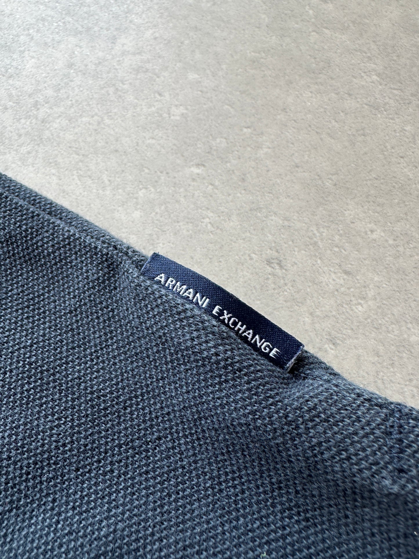 Armani Exchange muška crna polo majica (M)