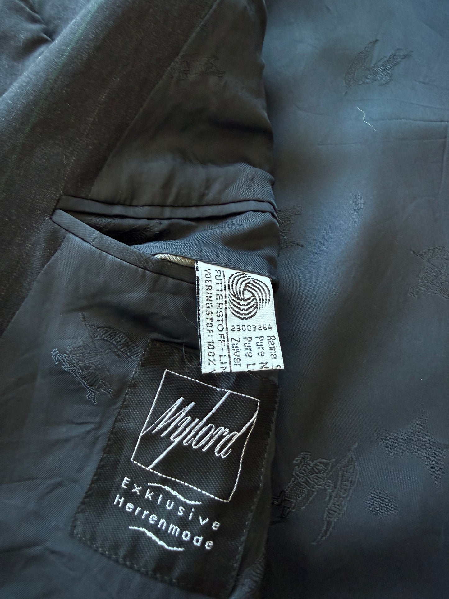 Burberrys vintage double breasted pinstripe muški sako (L)