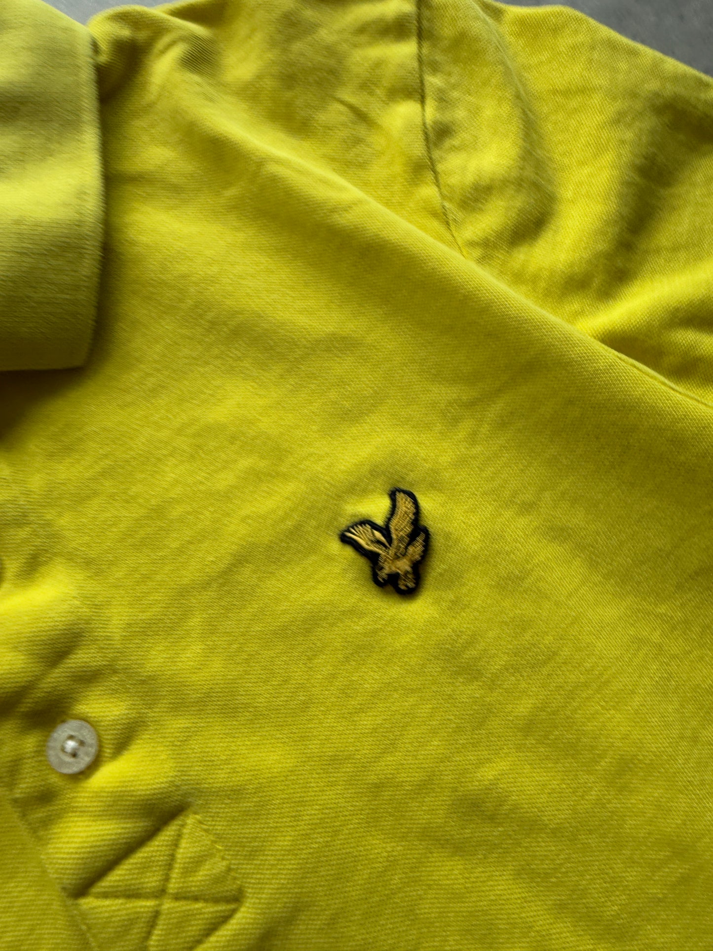 Lyle & Scott muška žuta polo majica (M)