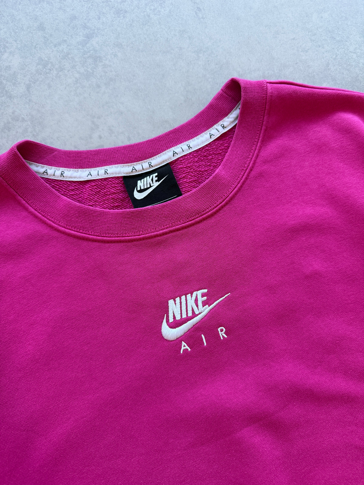 Nike Air ženska roza crop dukserica (XL)
