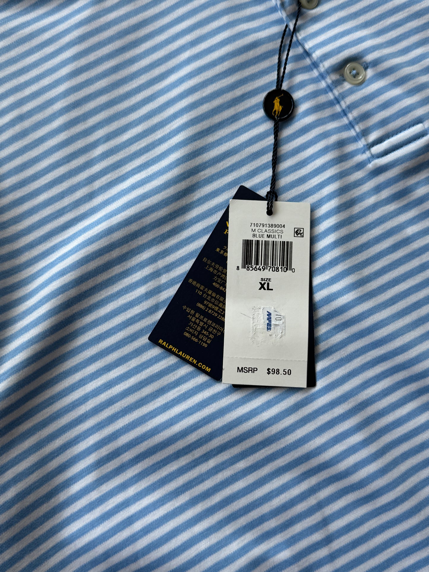 Polo by Ralph Lauren muška prugasta polo majica (XXL)