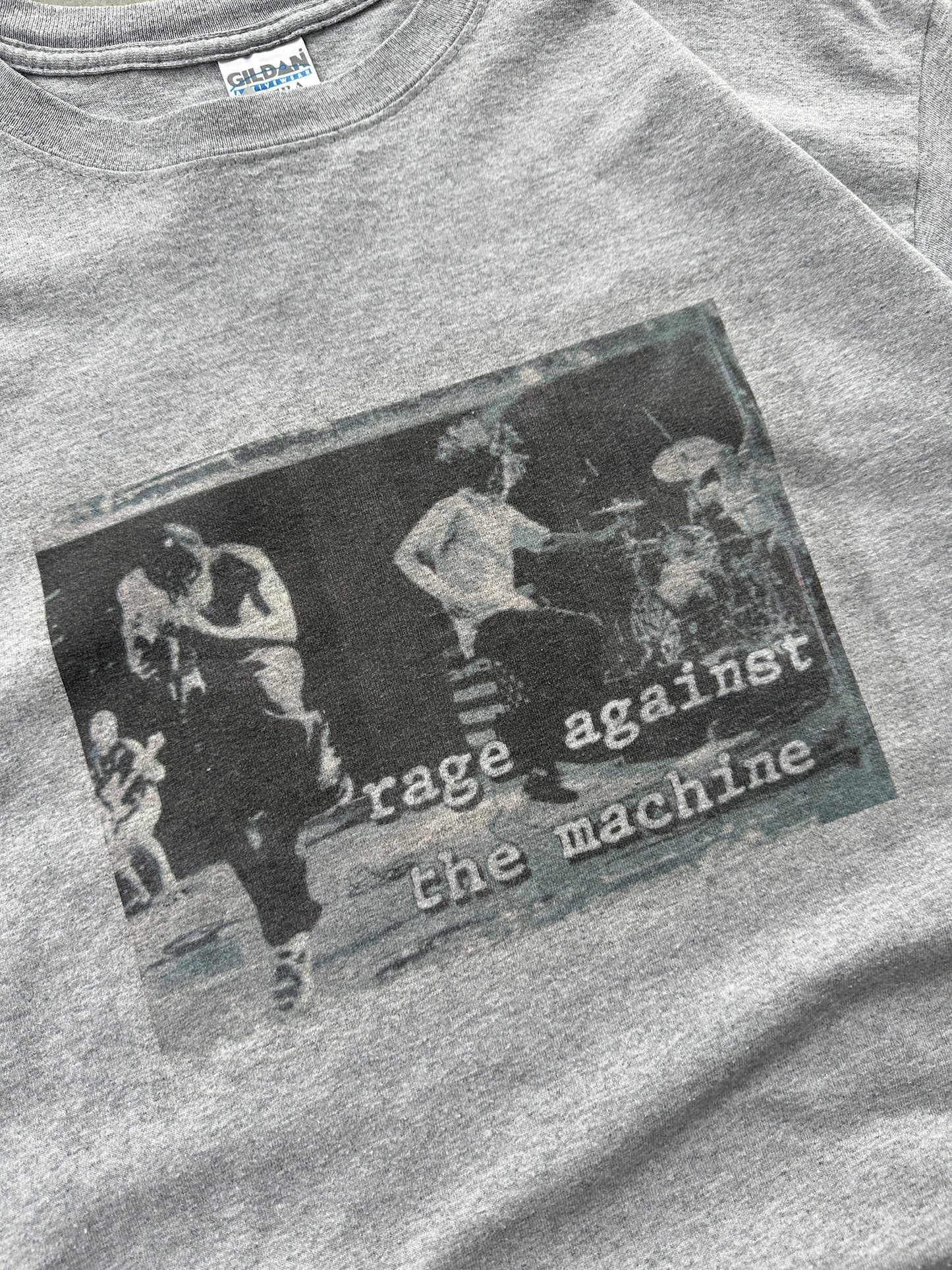 Rage Against the Machine muška siva majica (L)