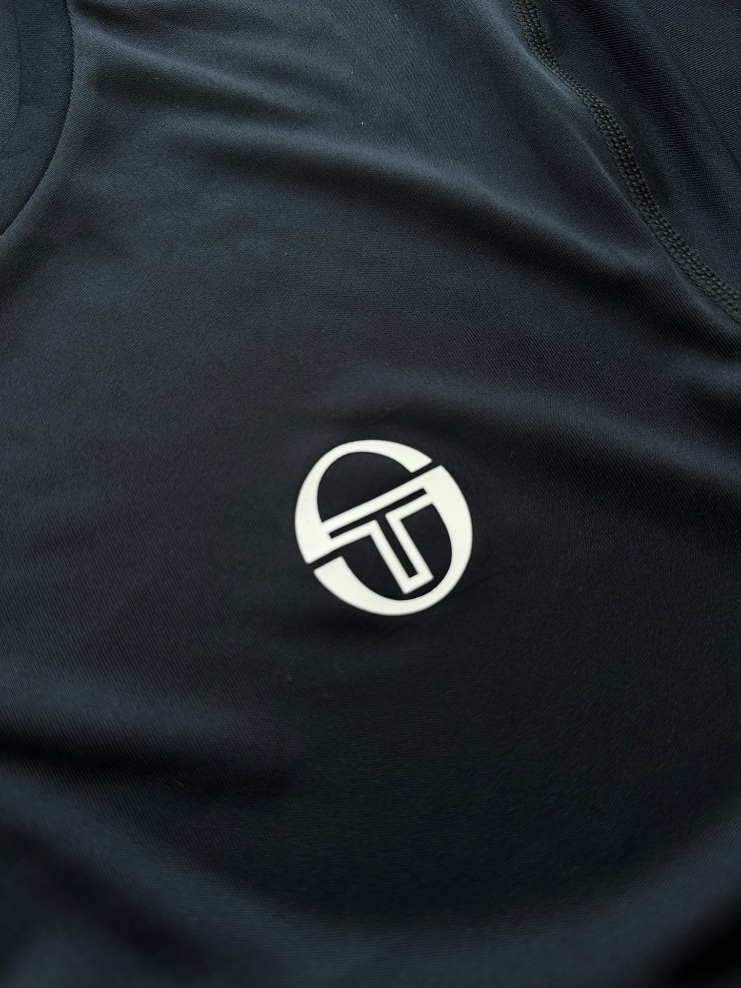 Sergio Tacchini muška crna sportska majica (XL)