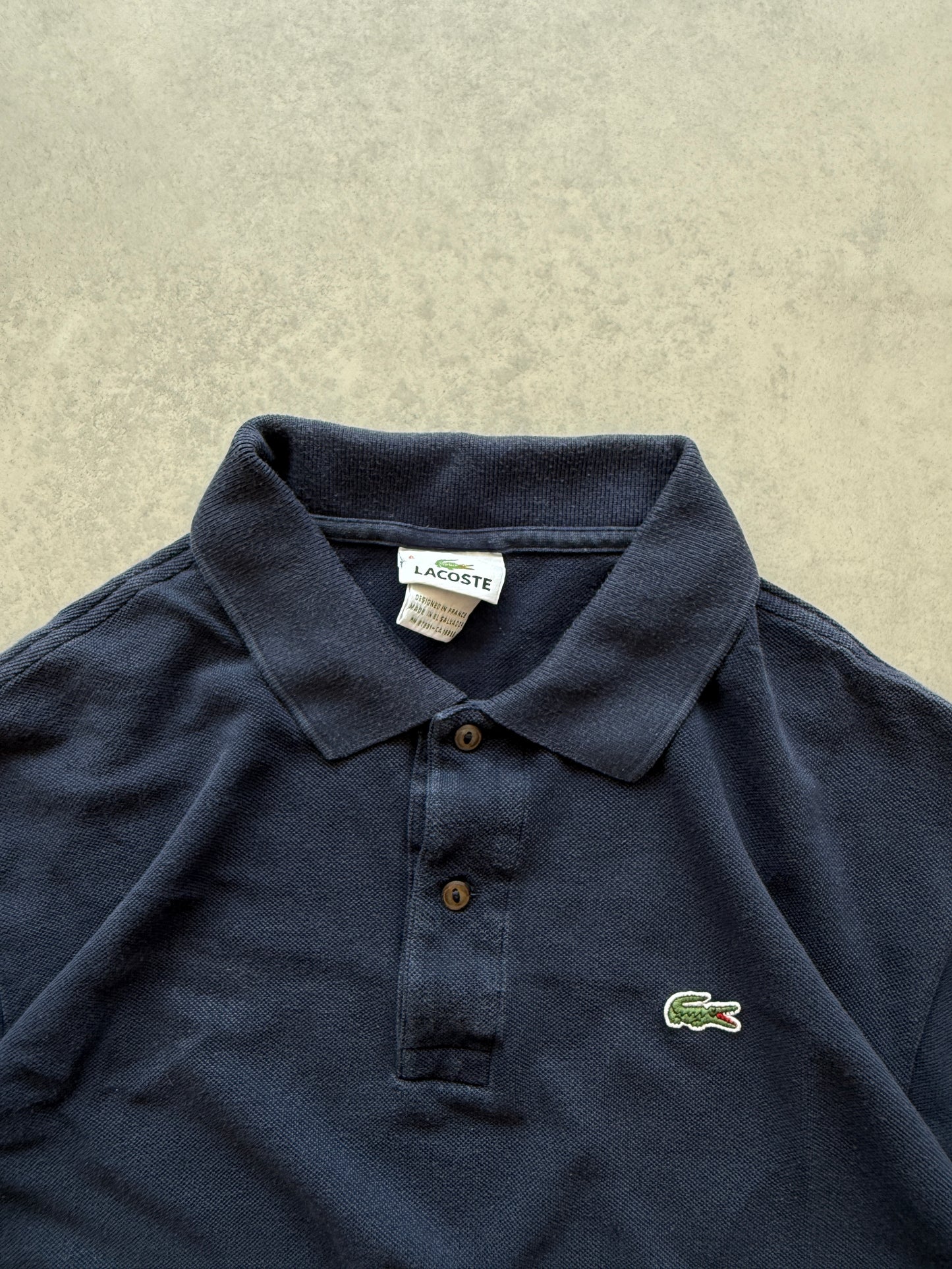 Lacoste vintage muška navy plava majica (XL)