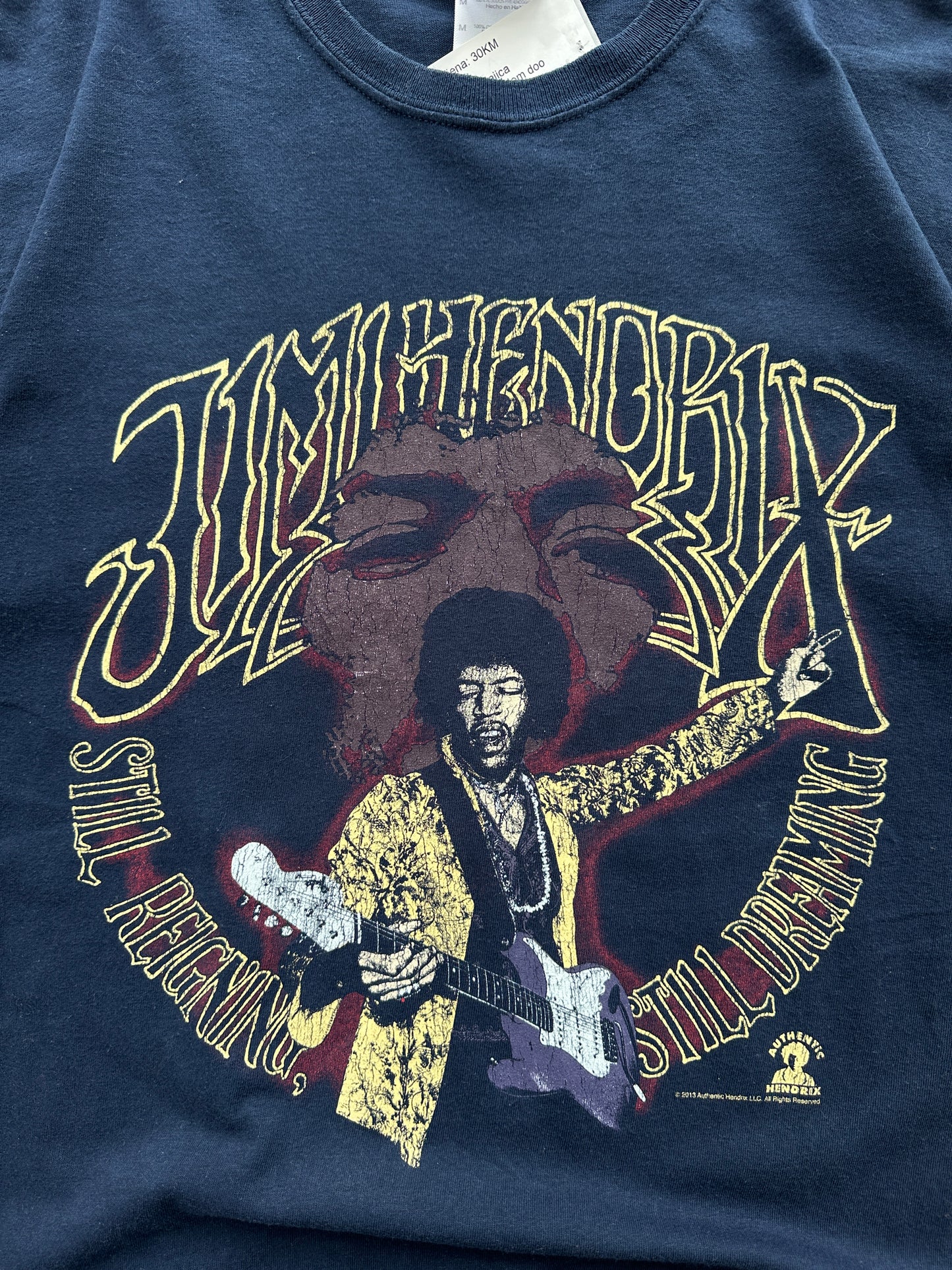 Jimmy Hendrix muška navy majica (M)