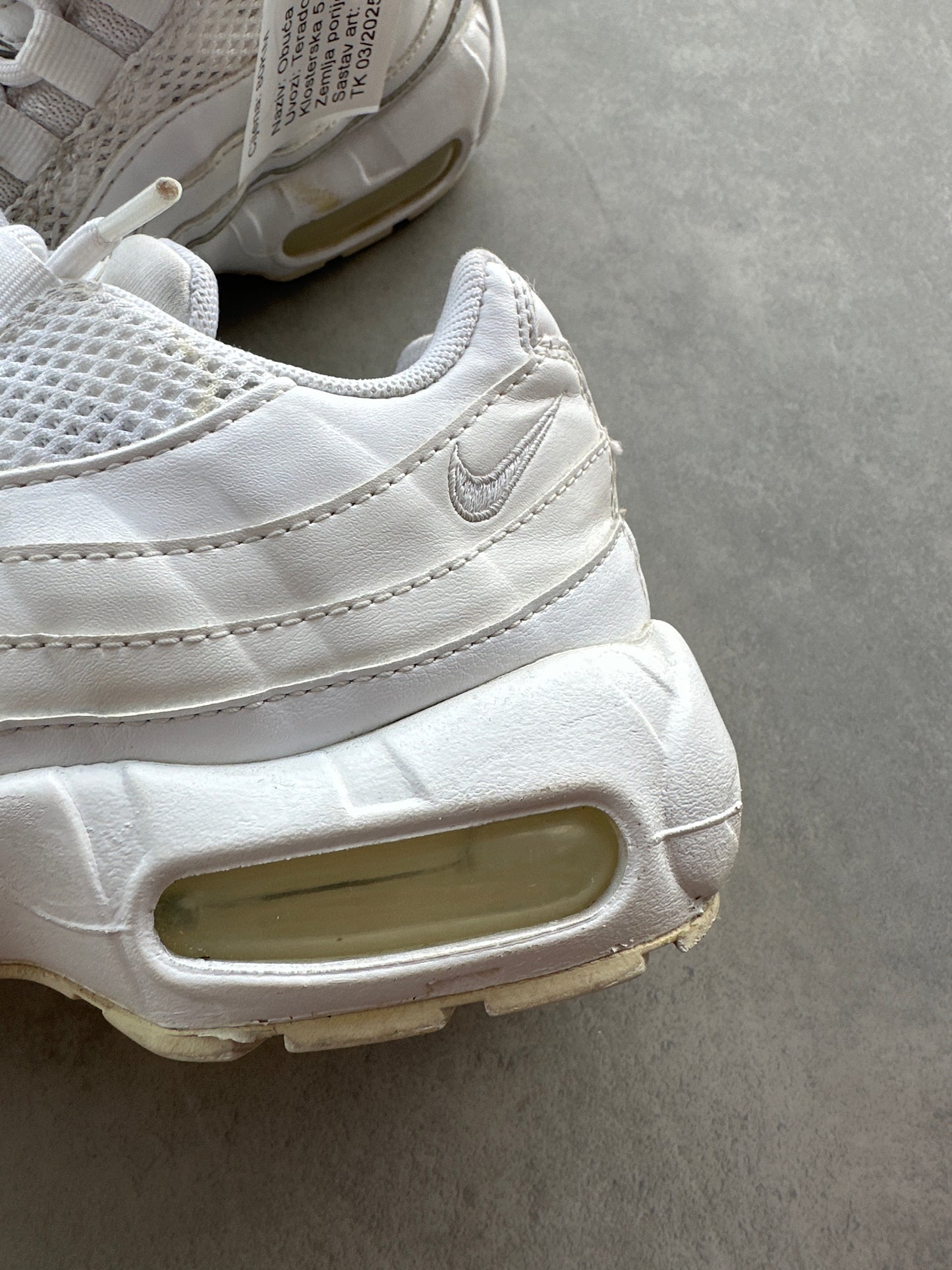 Nike Air Max 95 White ženske patike (38)