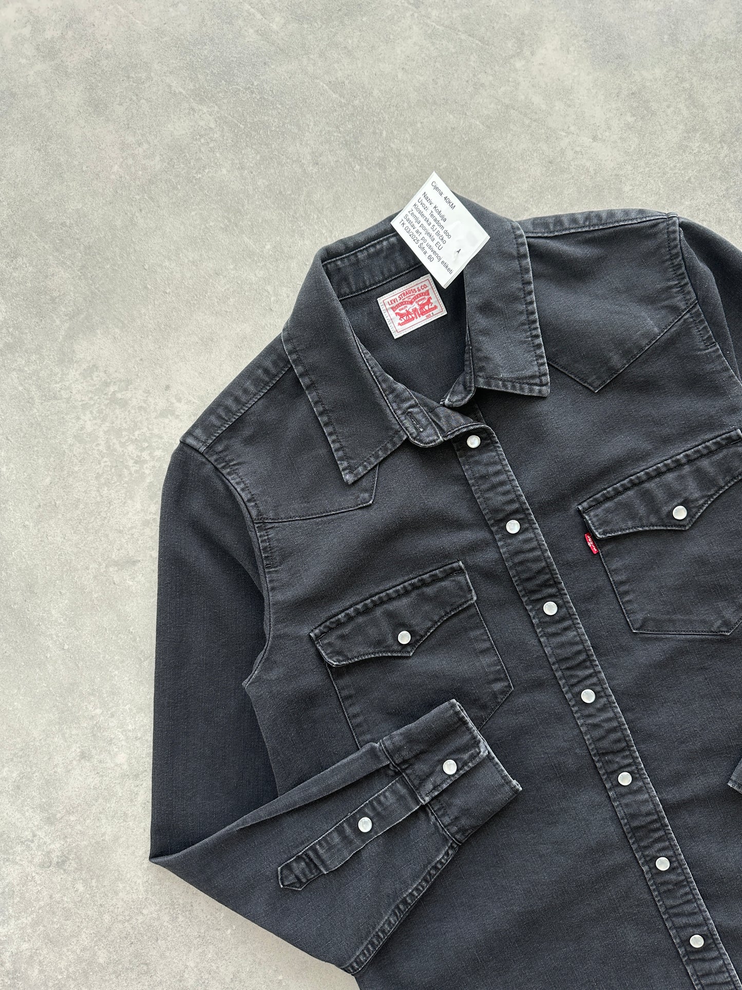 Levis retro ženska oversized košulja (S)