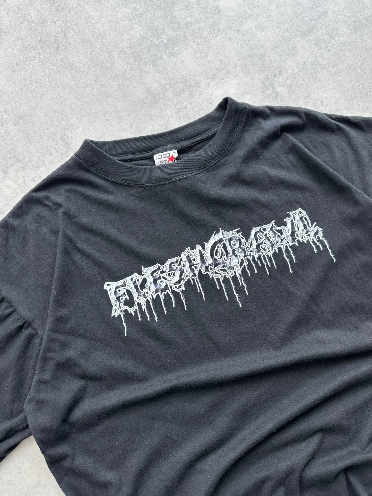 Fleshcrawl 2000s muška bend majica (XL)