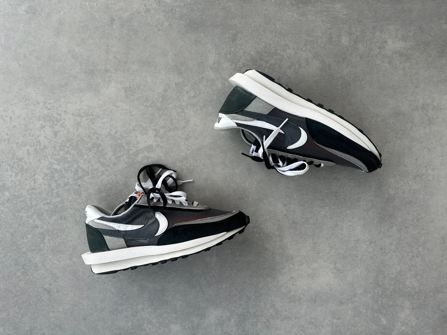 Nike x Sacai LDV Waffle Black/White muške patike (43)