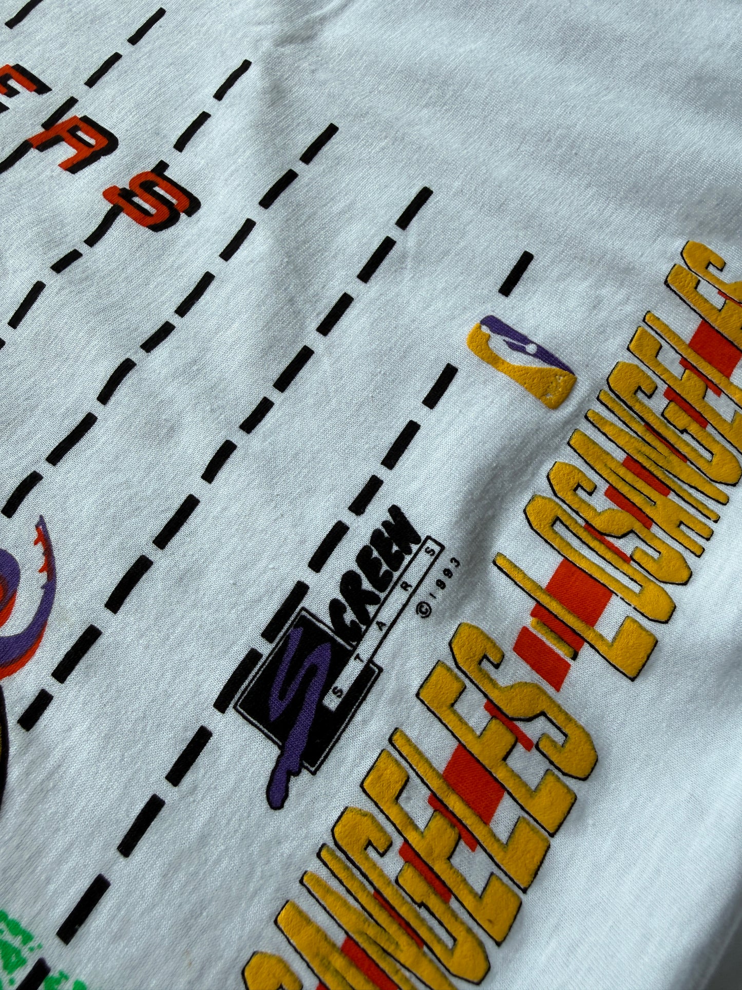 La Lakers vintage 90s reprint muška majica (M)