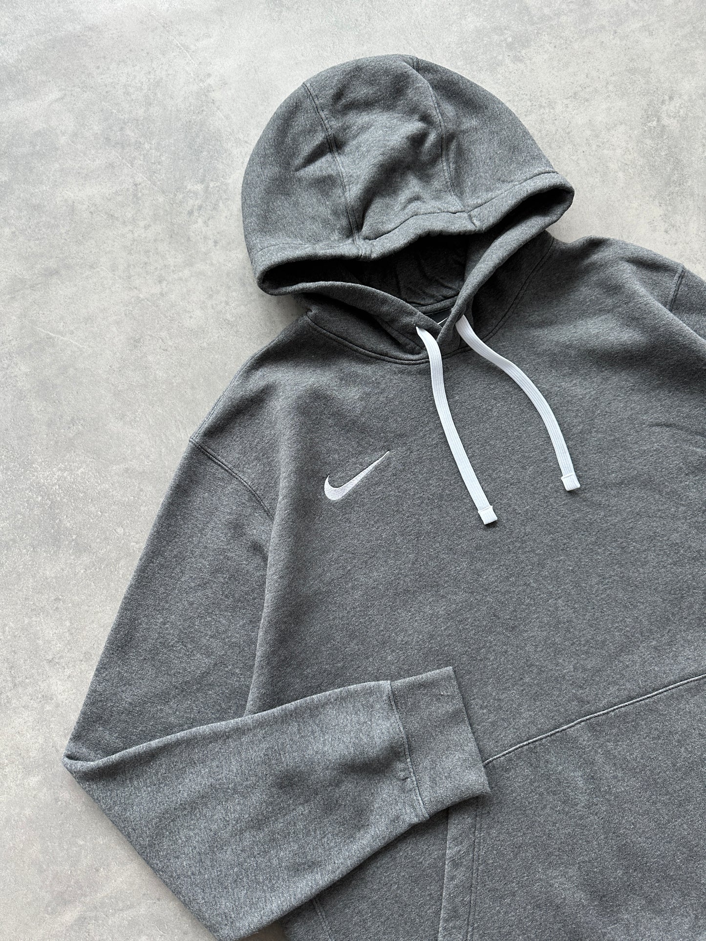 Nike muška siva basic pullover dukserica (XXL)