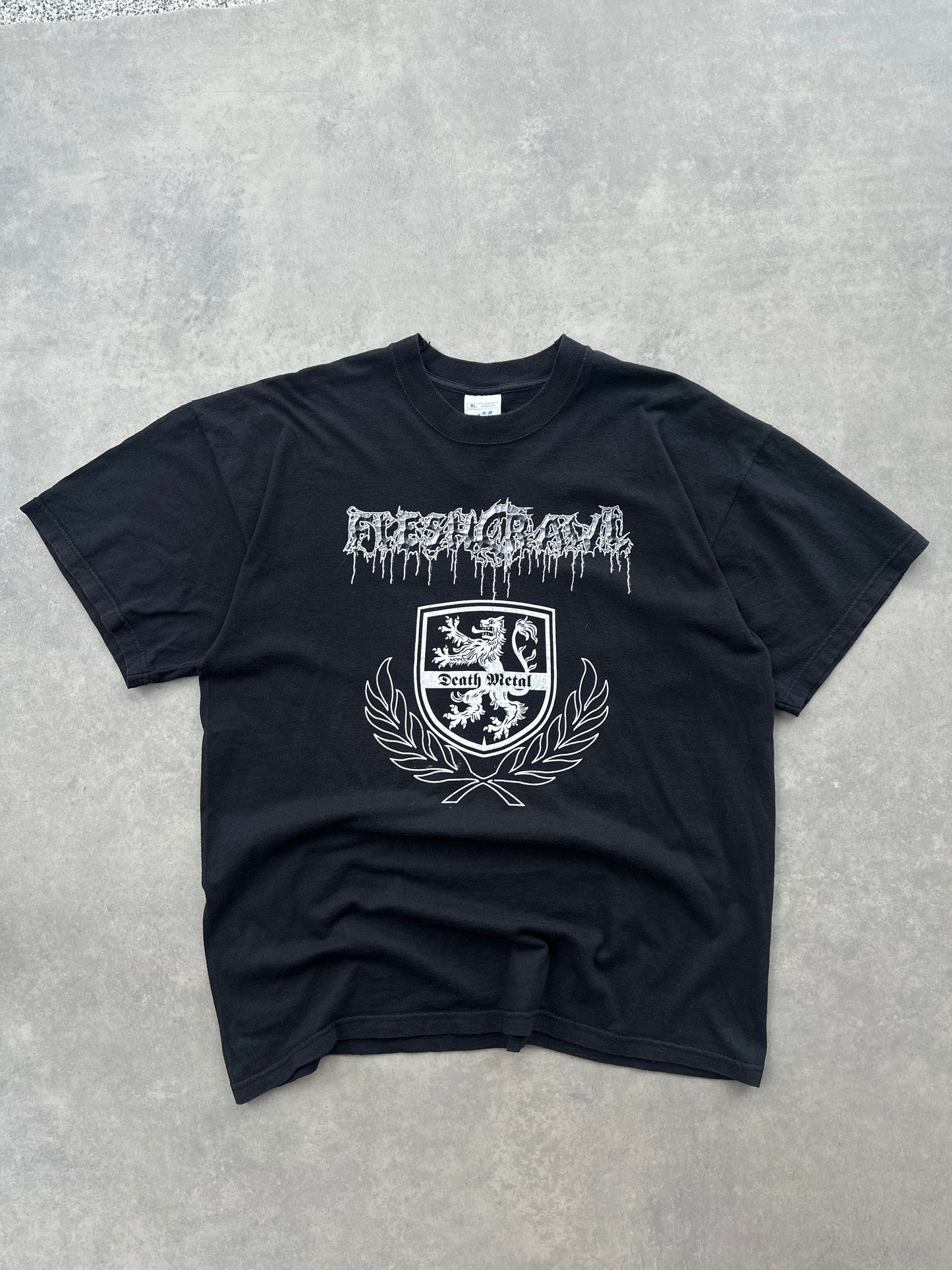 Fleshcrawl vintage muška bend majica (XL)