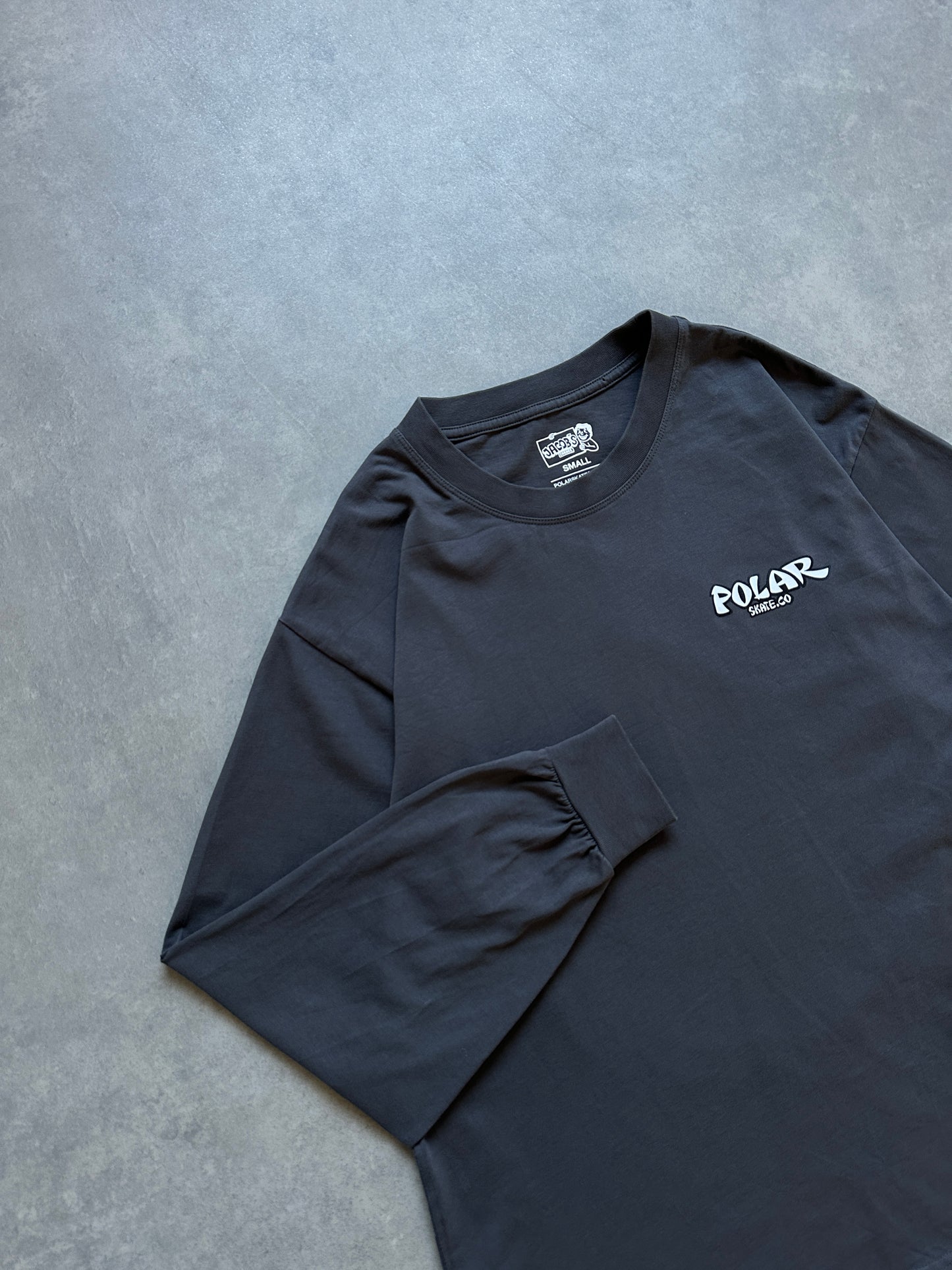 Polar Skateboards muška siva majica (S)