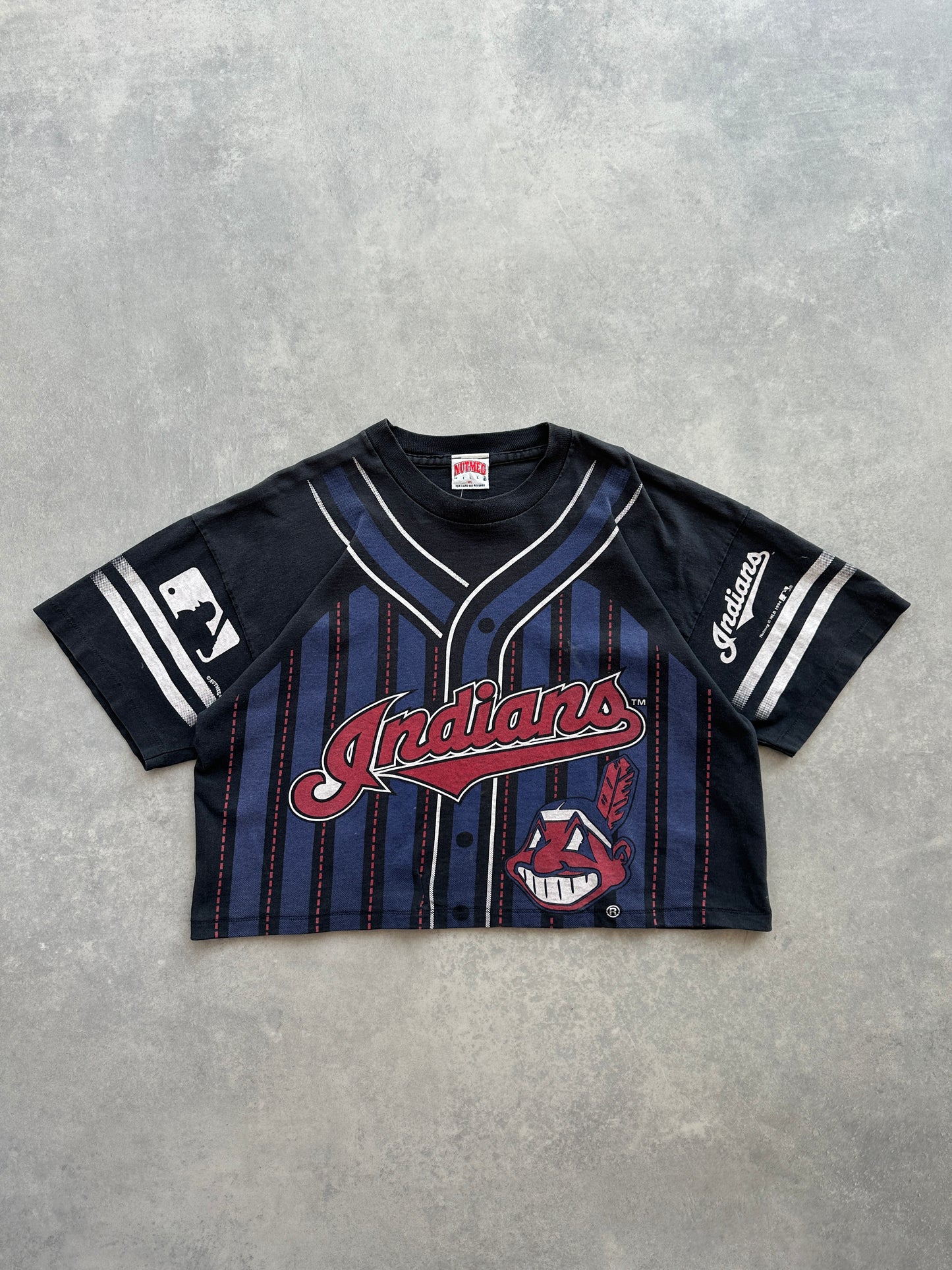 MLB Indians ženska crop top majica (XL)