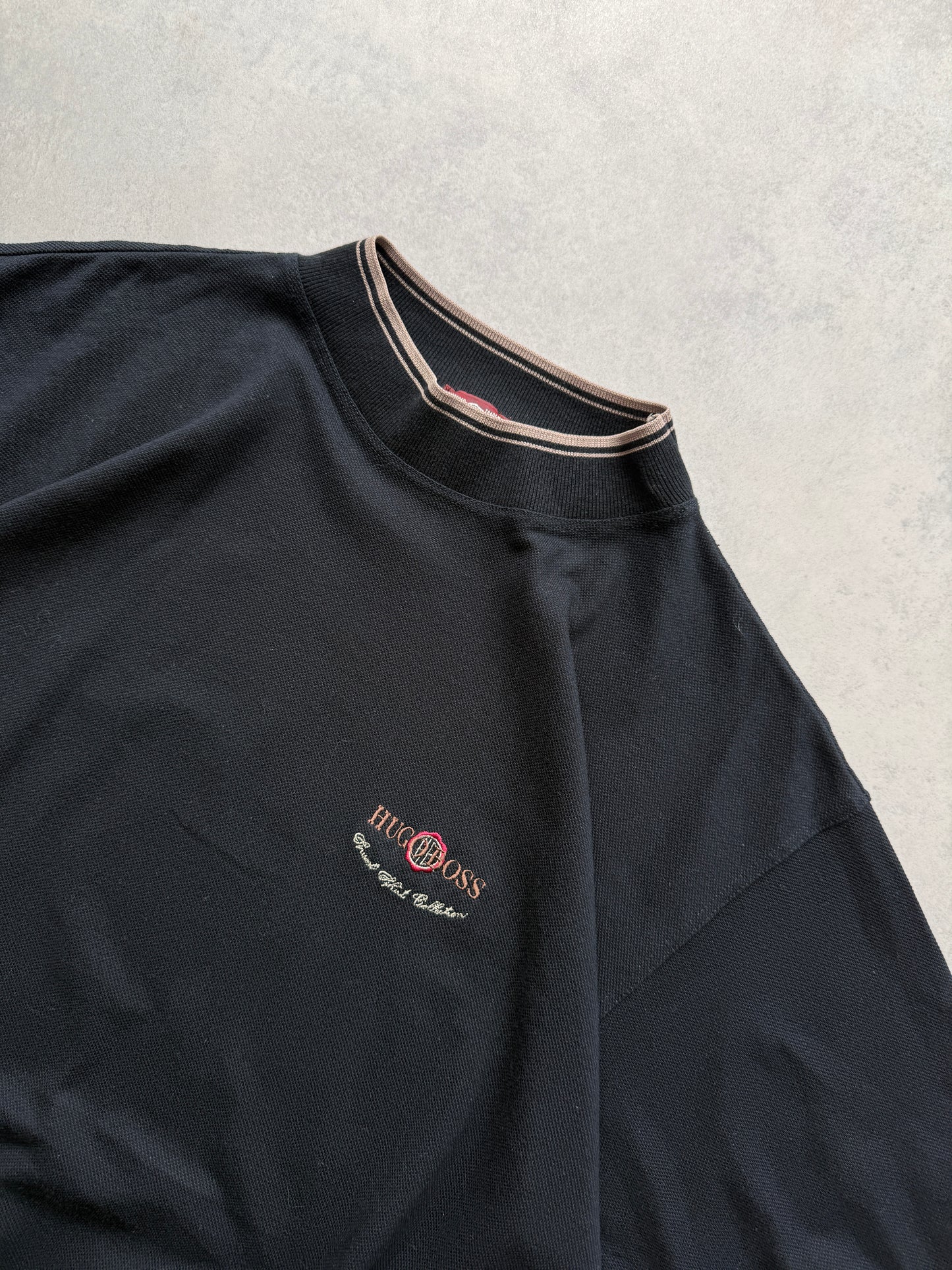 Hugo Boss vintage muška crna majica (XL)