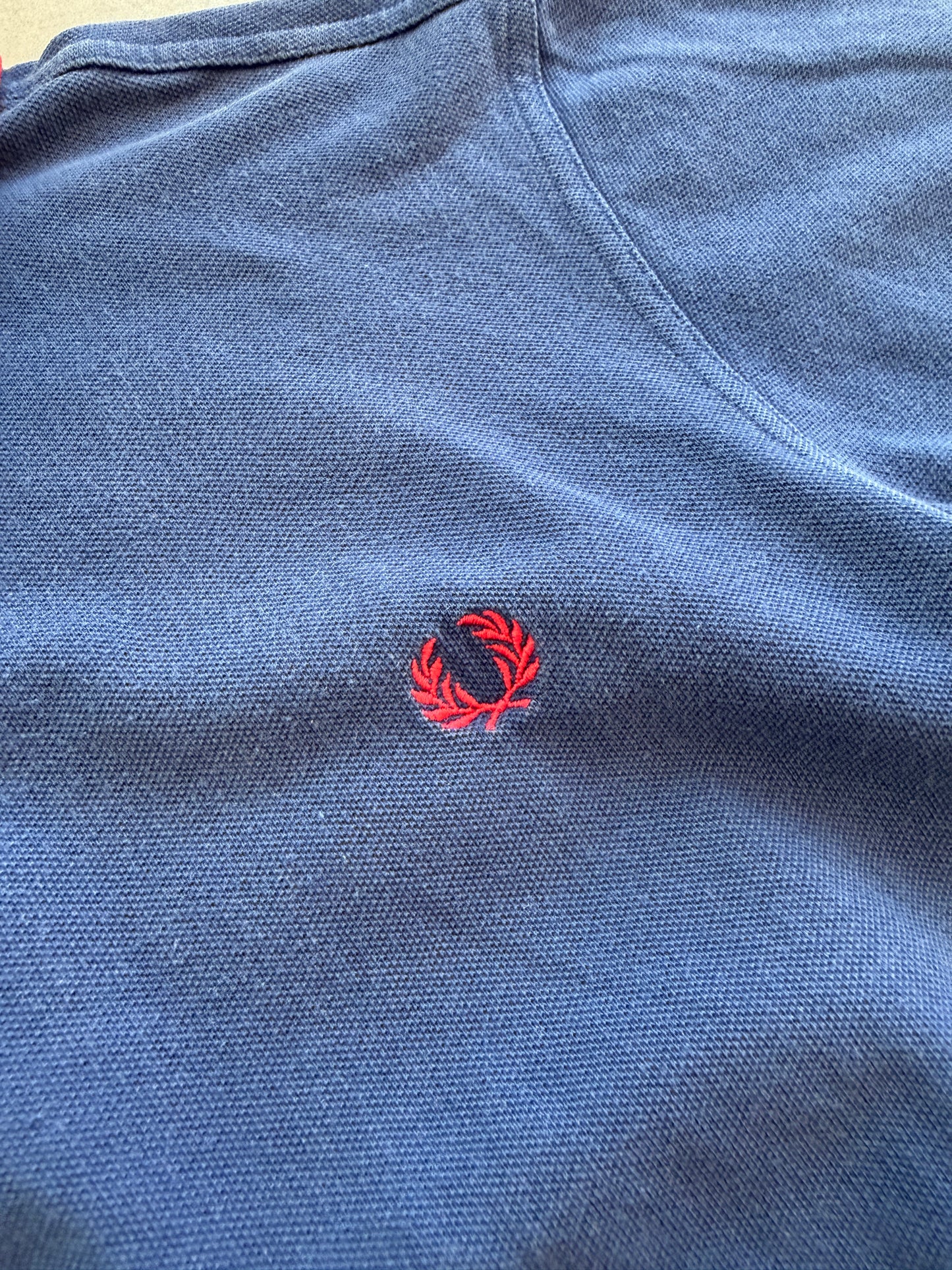 Fred Perry muška plava polo majica (L)
