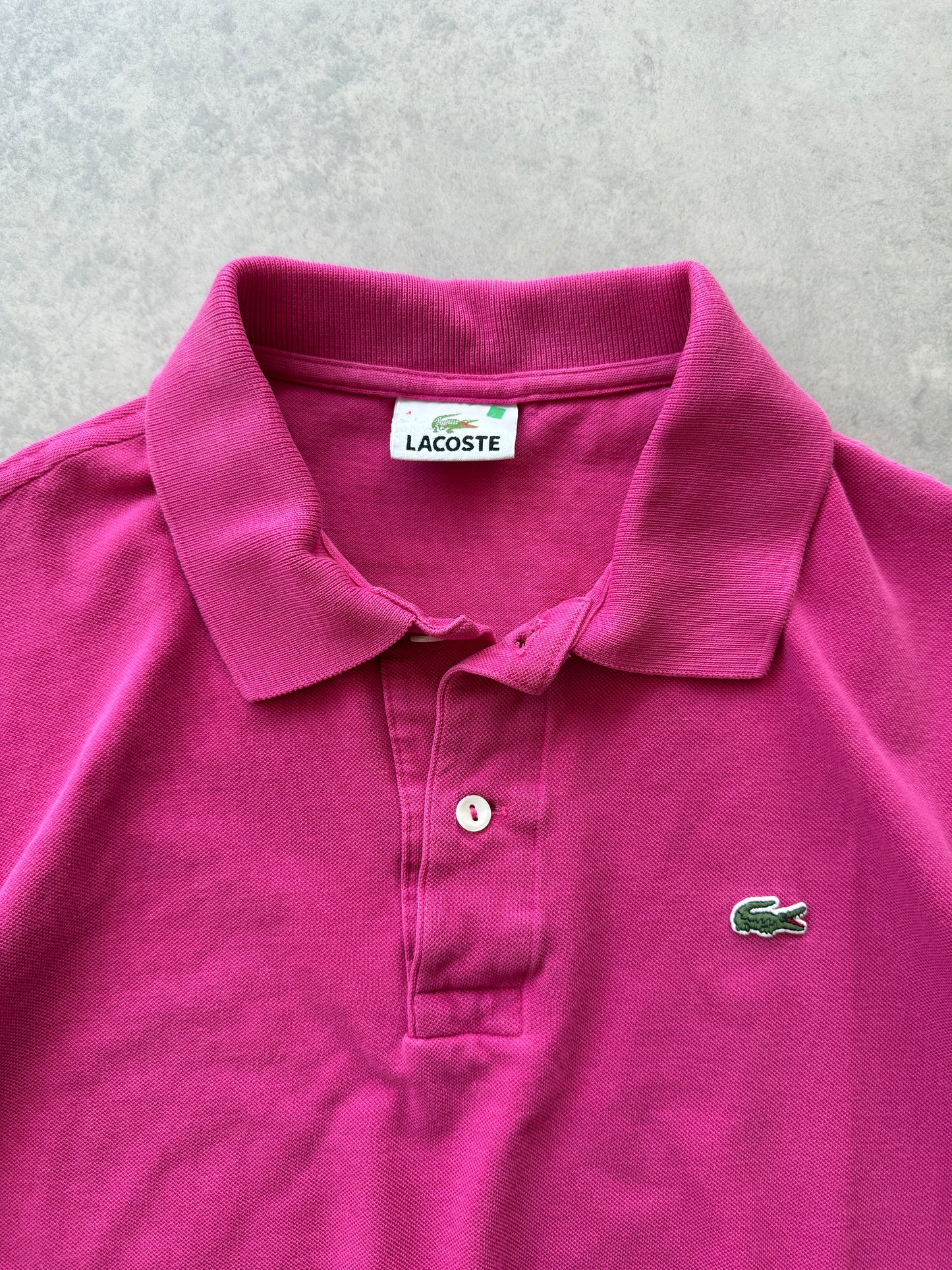 Lacoste vintage ženska oversized polo majica (M)
