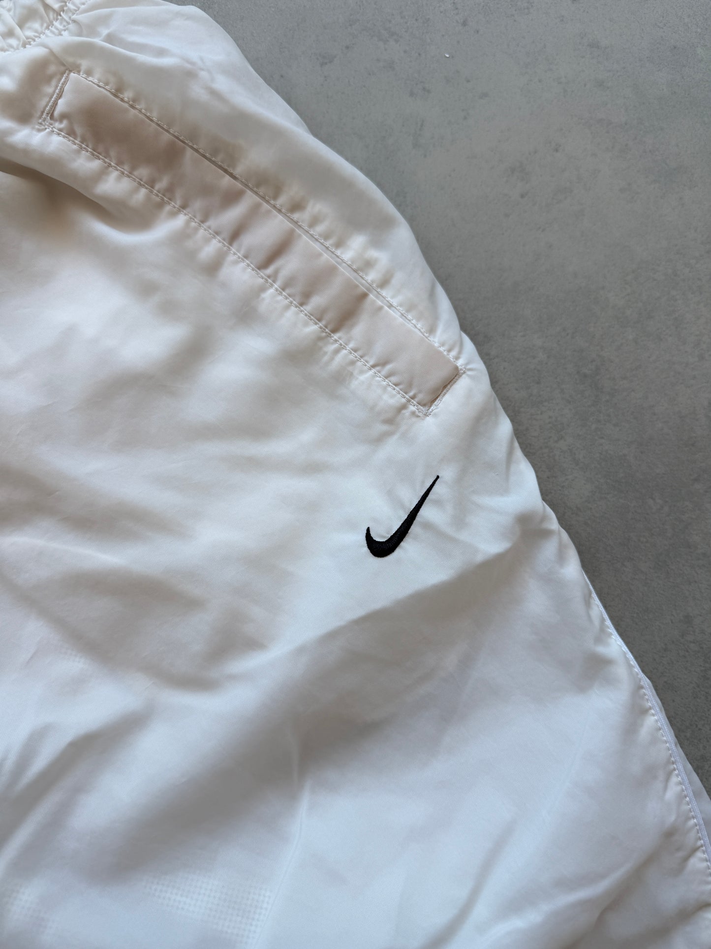 Nike 2000s muška bijela šuškava trenerka (M)