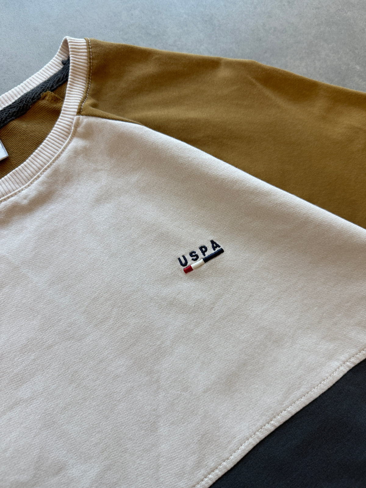 USPA muška color block dukserica (M)
