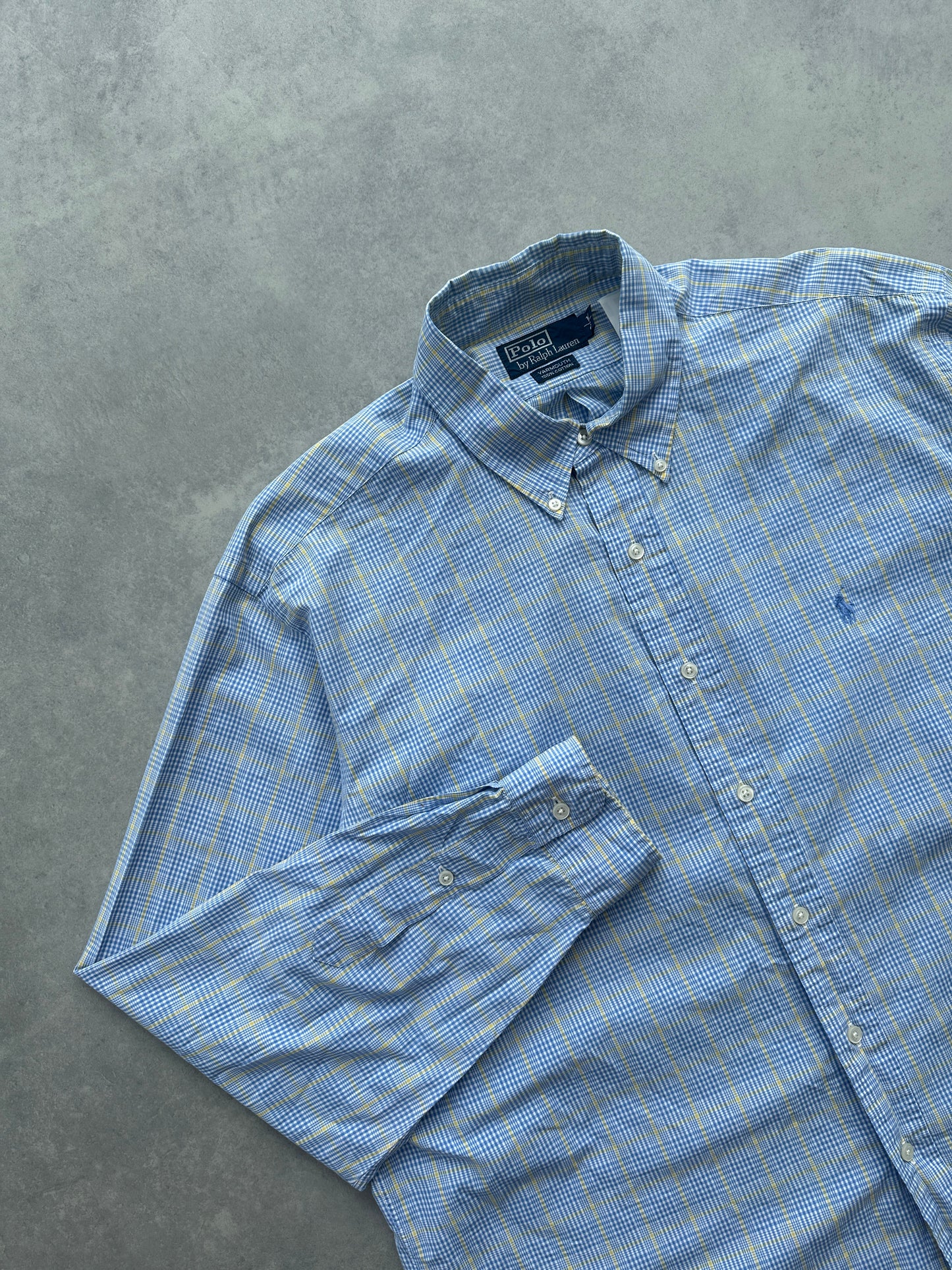 Polo by Ralph Lauren plava muška košulja (XXL)