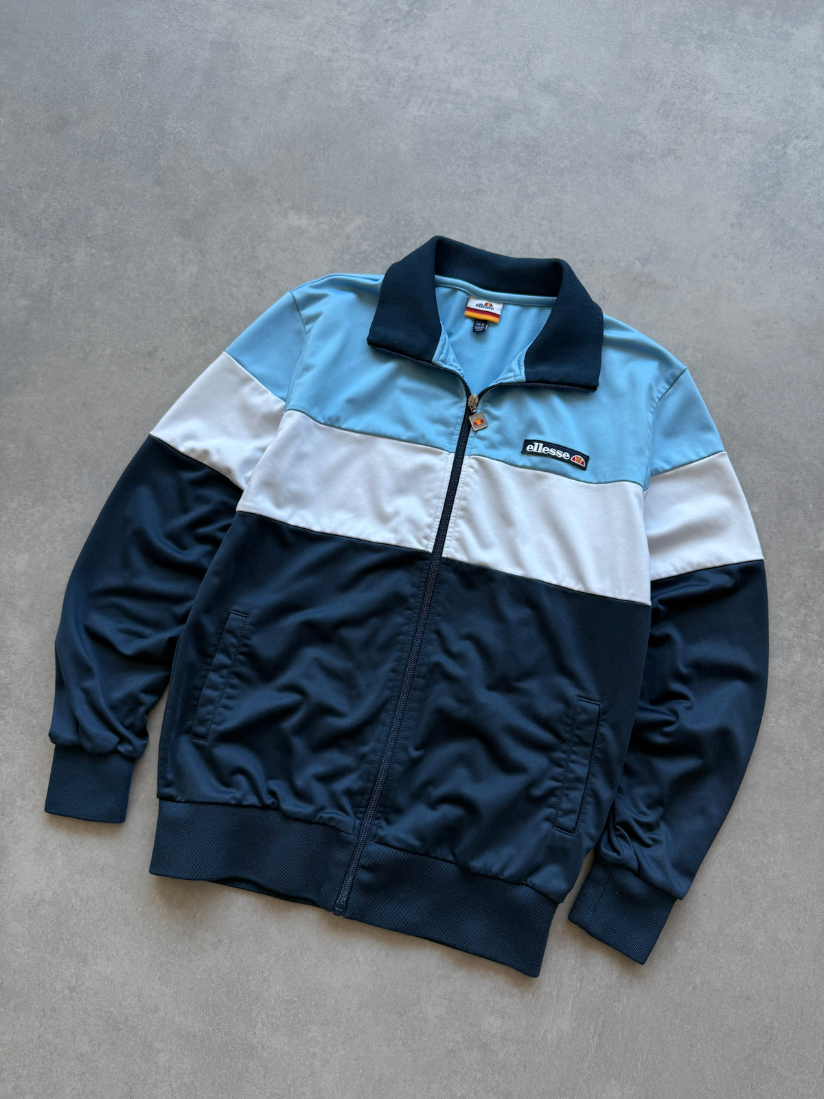 Ellesse muška plava zip dukserica (S)