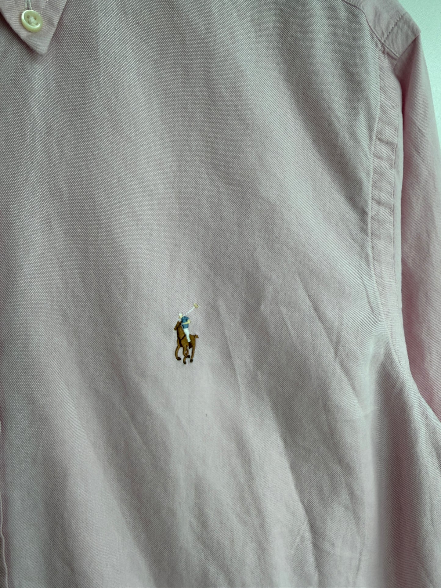 Polo by Ralph Lauren muška vintage roza košulja (M)