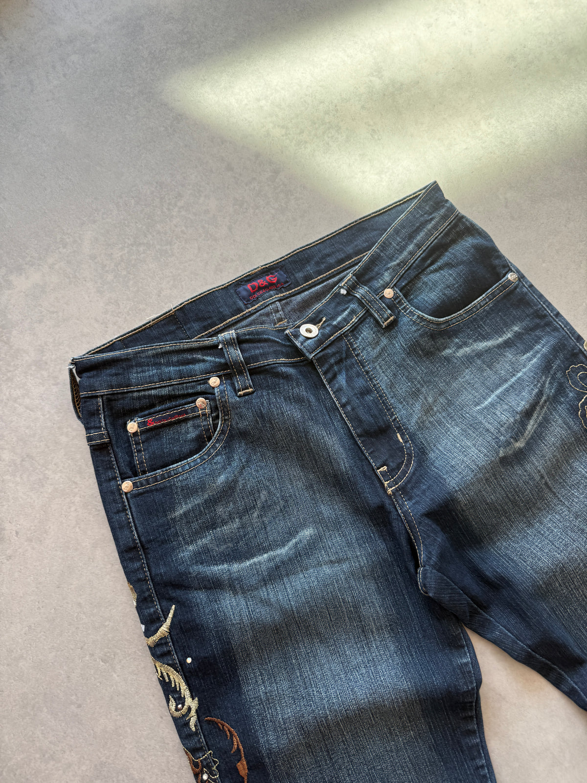D&G Y2K ženske bootcut farmerke (30)